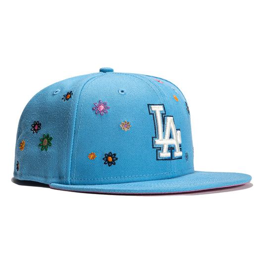 Colección New Era Bloom🌸🌼Gorra ajustada Los Angeles Dodgers 59 FIFTY