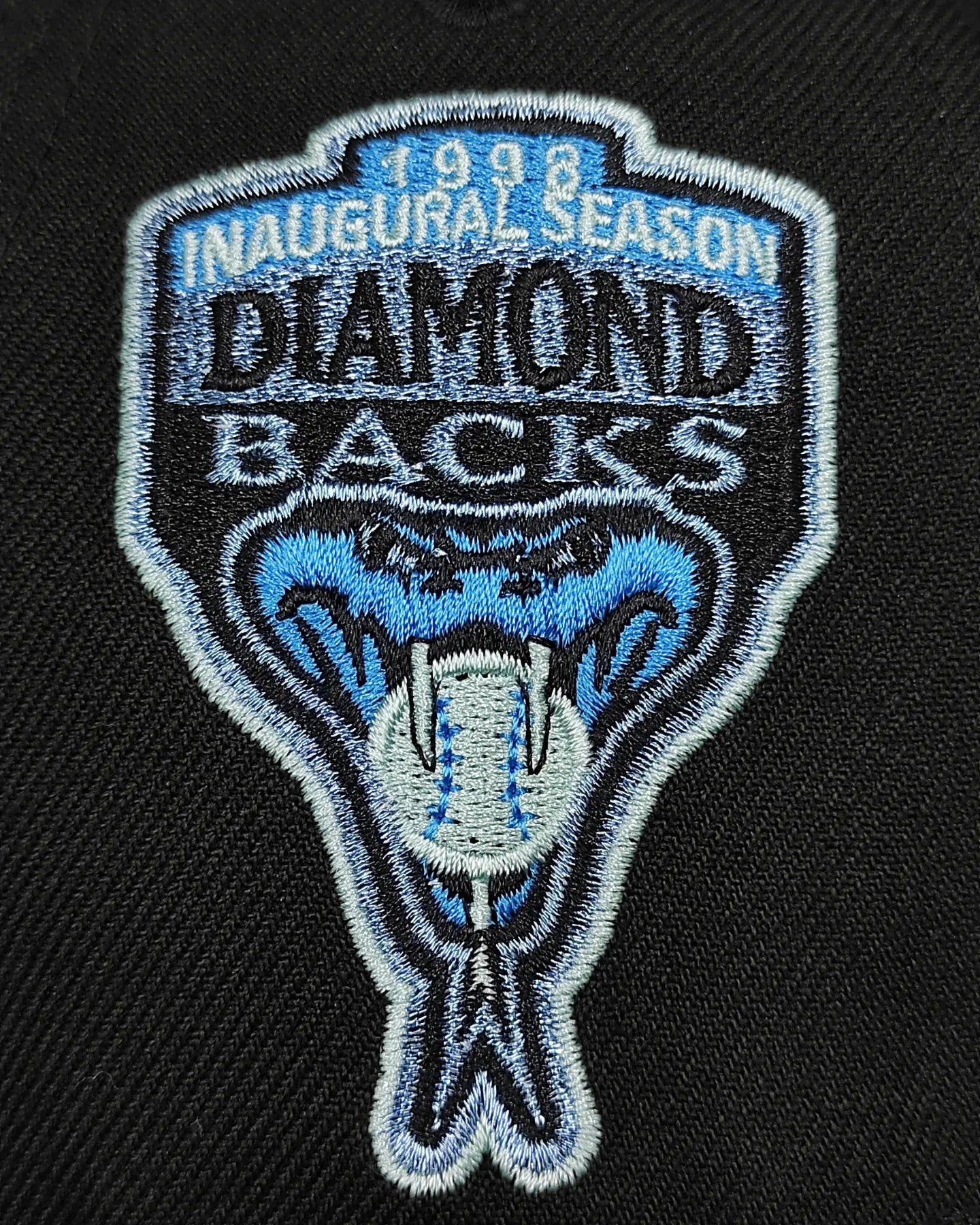 New Era Arizona Diamondbacks Negra gélida 🧊 inaugural 1998 - 59 Fifty