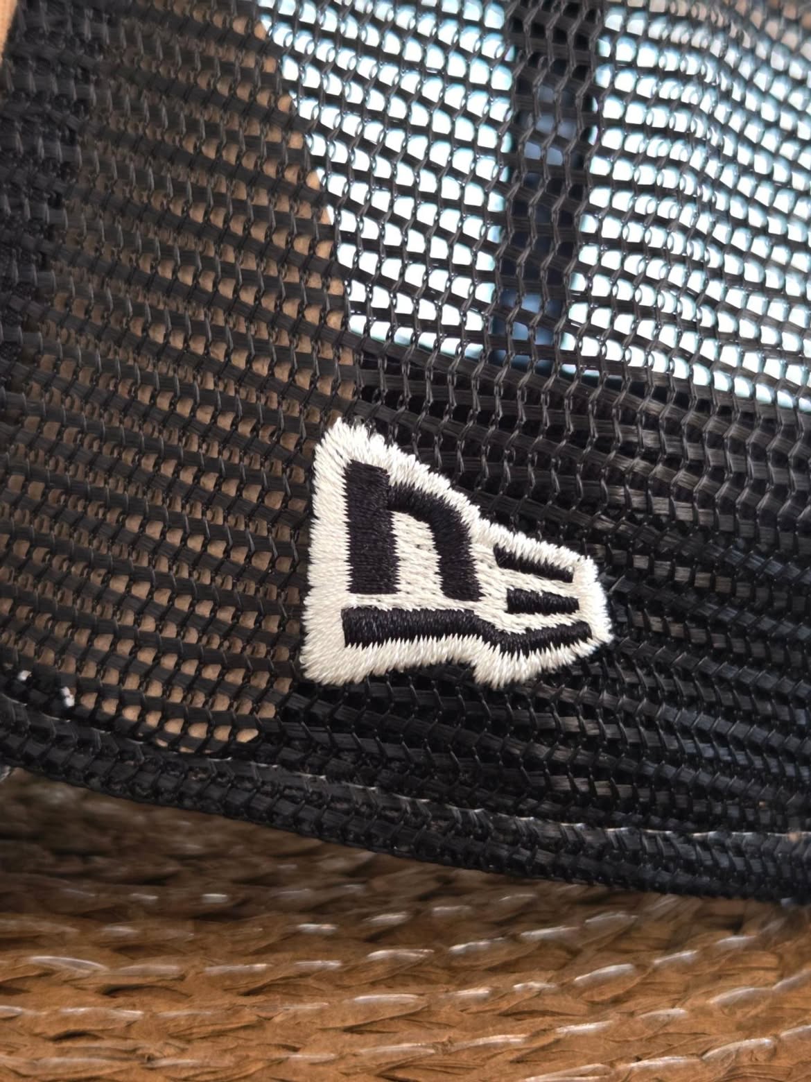 New Era Los Angeles Dodgers 9Forty A-FRAME TRUCKER / Two-tone fabric strap LA Khaki/Black