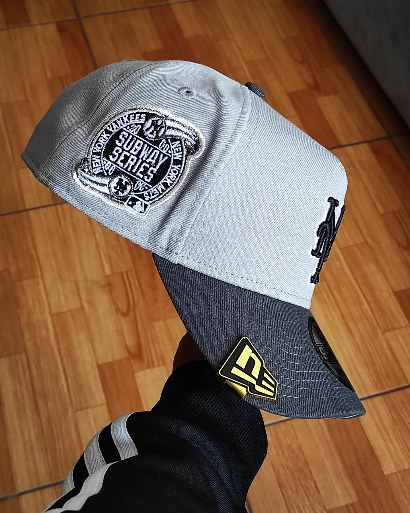 New Era New York Mets subway series gorra gris dos tonos 9FORTY A-FRAME