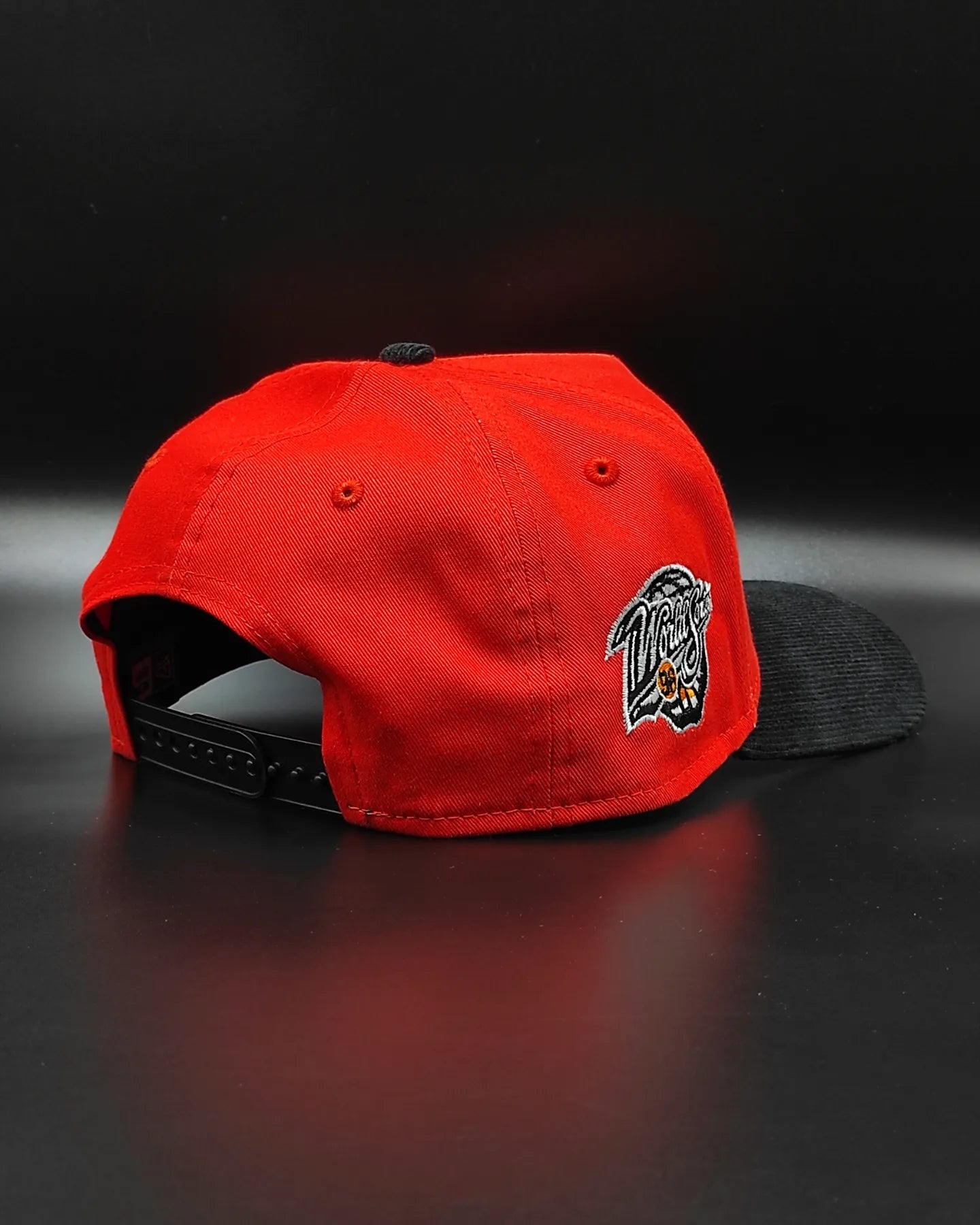 New Era New York Yankees naranja/negro🎃 Gorra Snapback aframe de pana 9forty