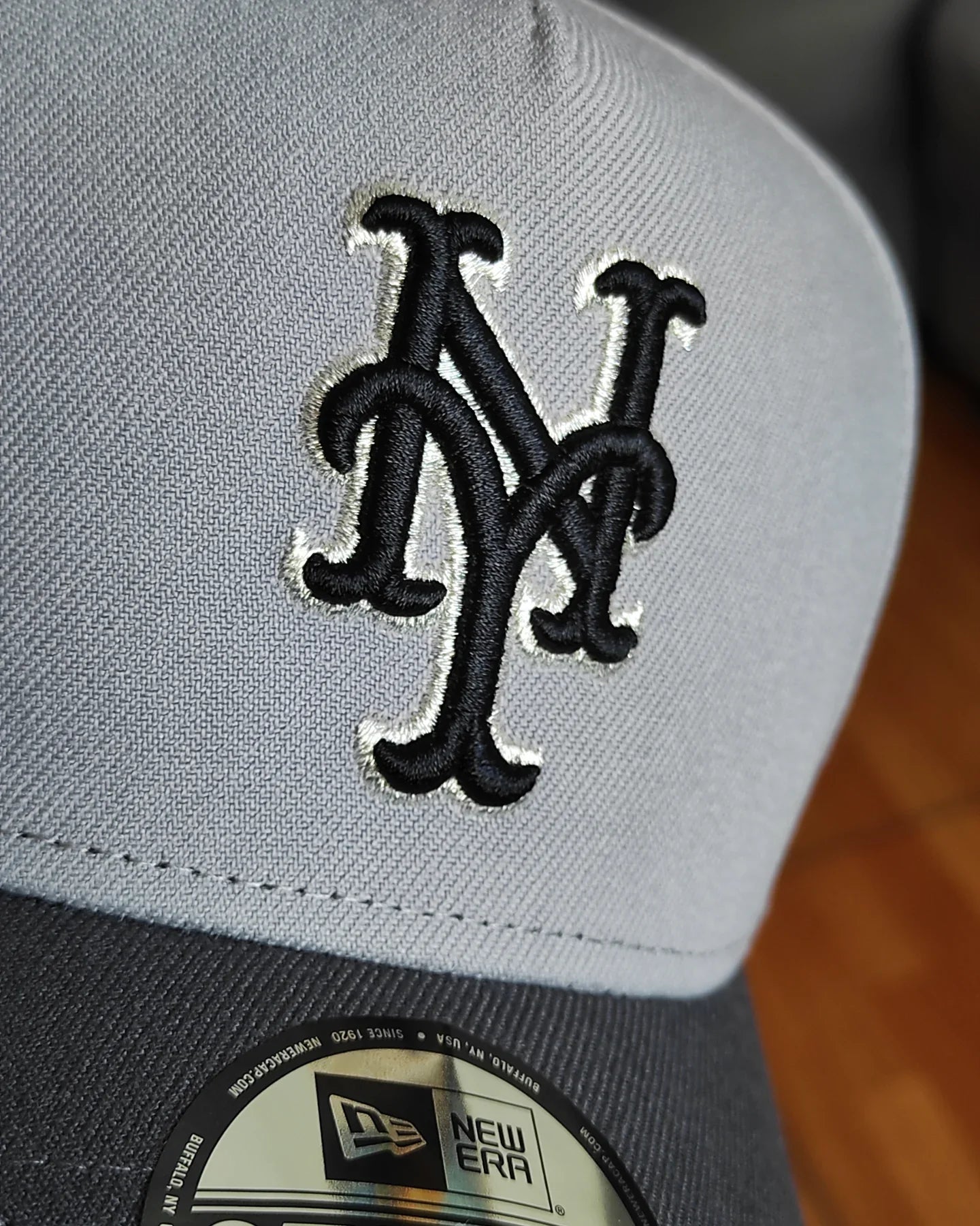 New Era New York Mets subway series gorra gris dos tonos 9FORTY A-FRAME