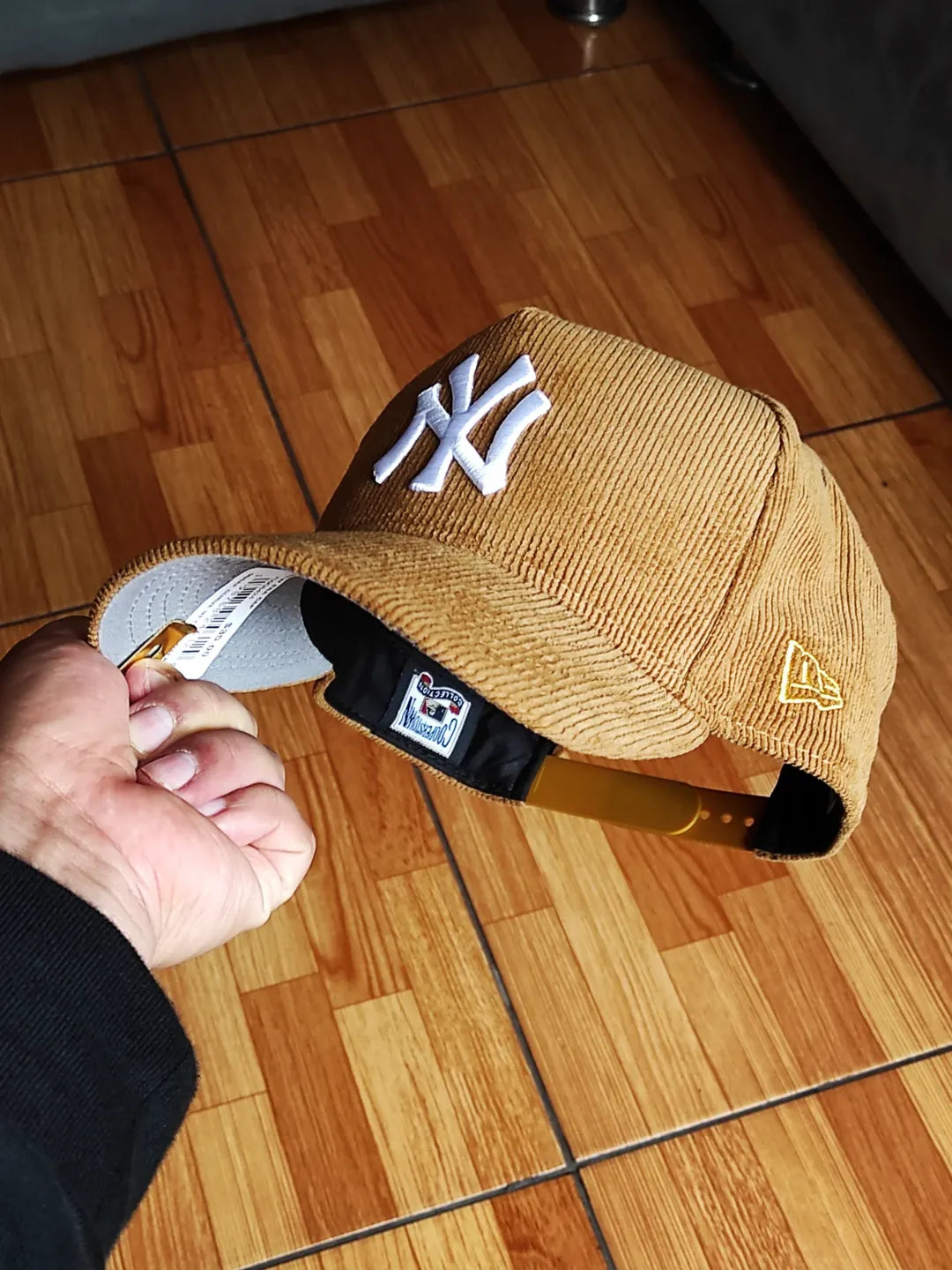 NewEra New York Yankees World Series cord Kaki 9 forty aframe