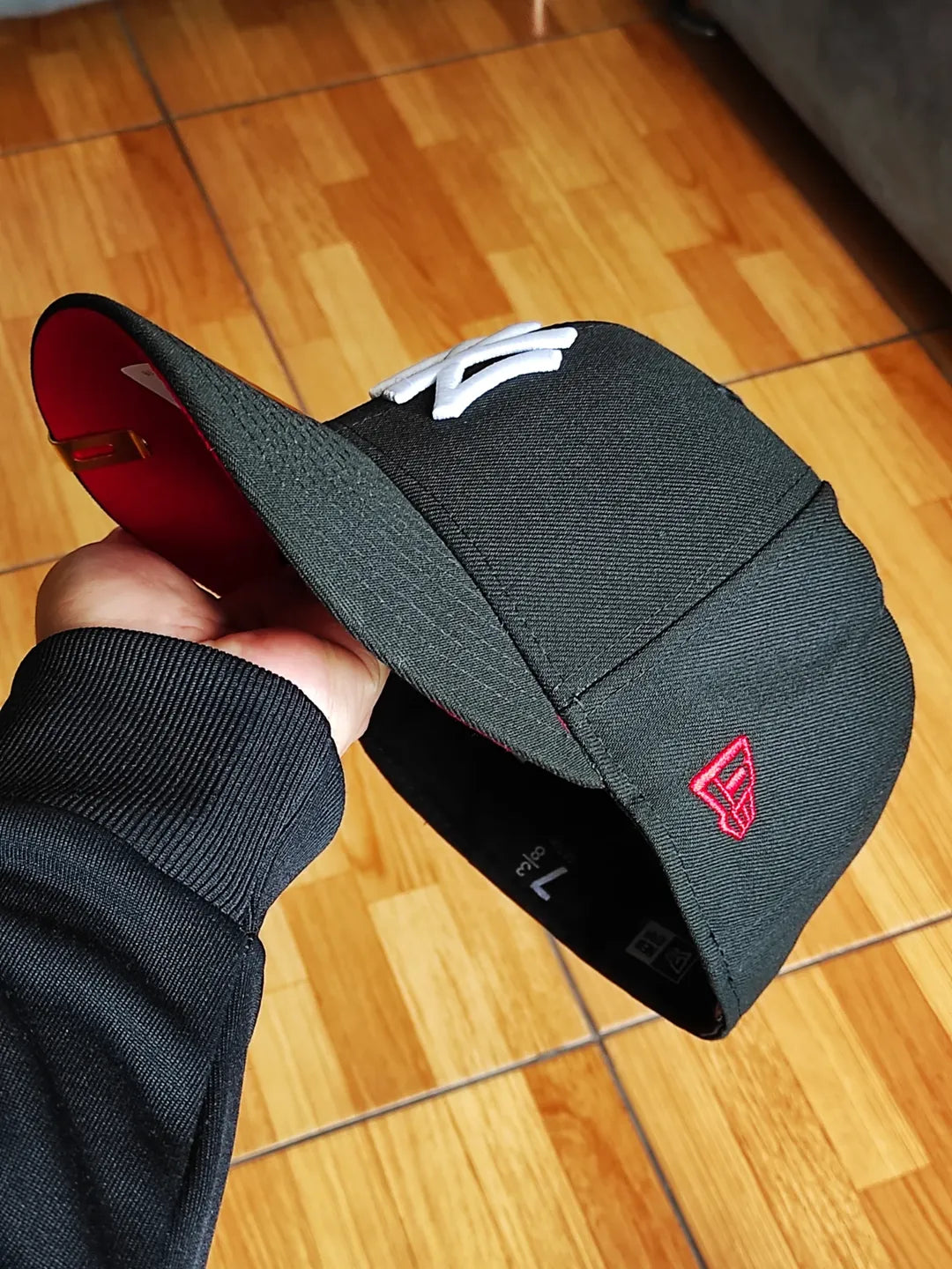New Era New York Yankees Subway Series gorra ajustada 59Fifty negra y roja