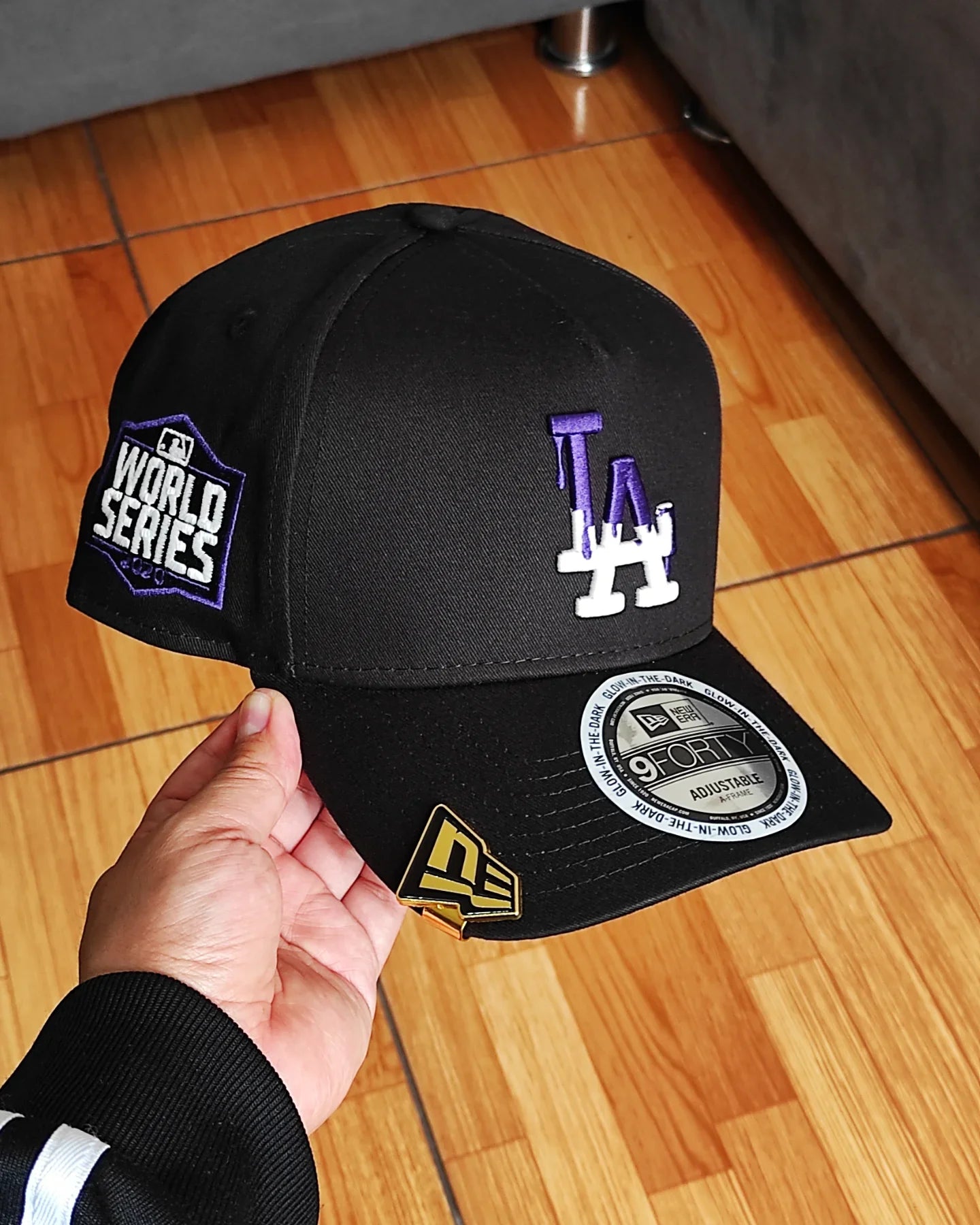 Gorra New Era Los Angeles Dodgers 'Drip' Glow 9FORTY A-Frame Snapback