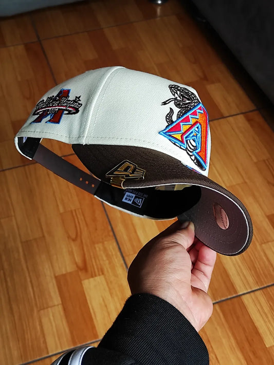NewEra Arizona Diamondbacks dos tonos 9FORTY A-FRAME cromado