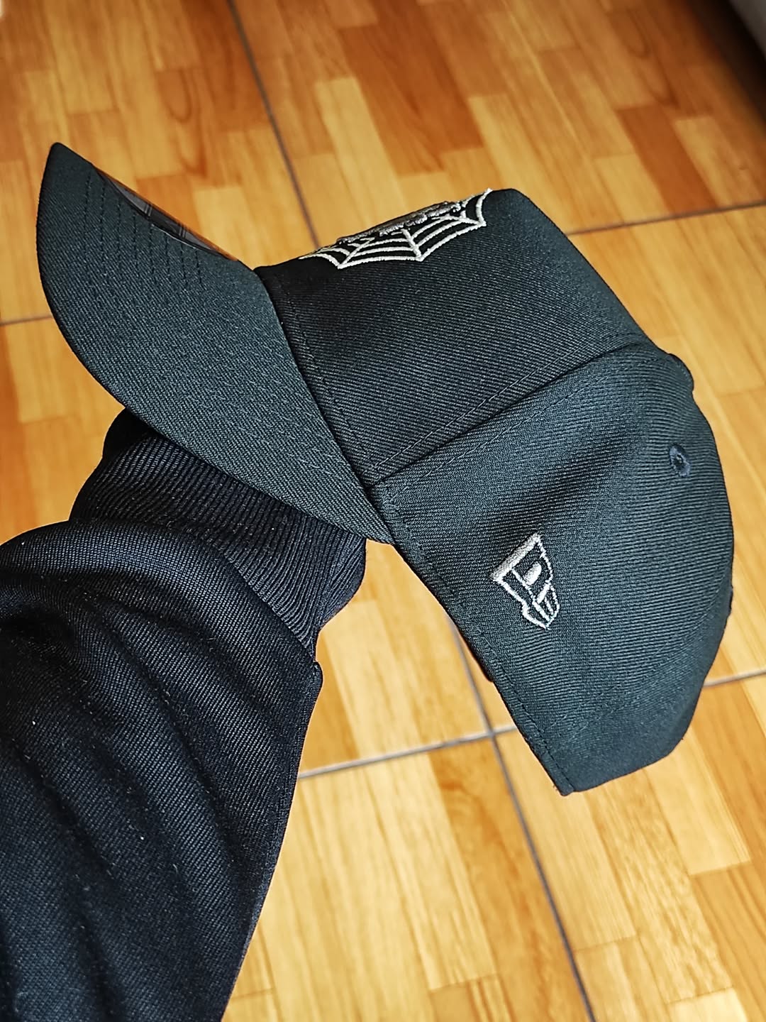 Gorra New Era New York Mets Spider Black Edition 9Forty A-Frame Snapback