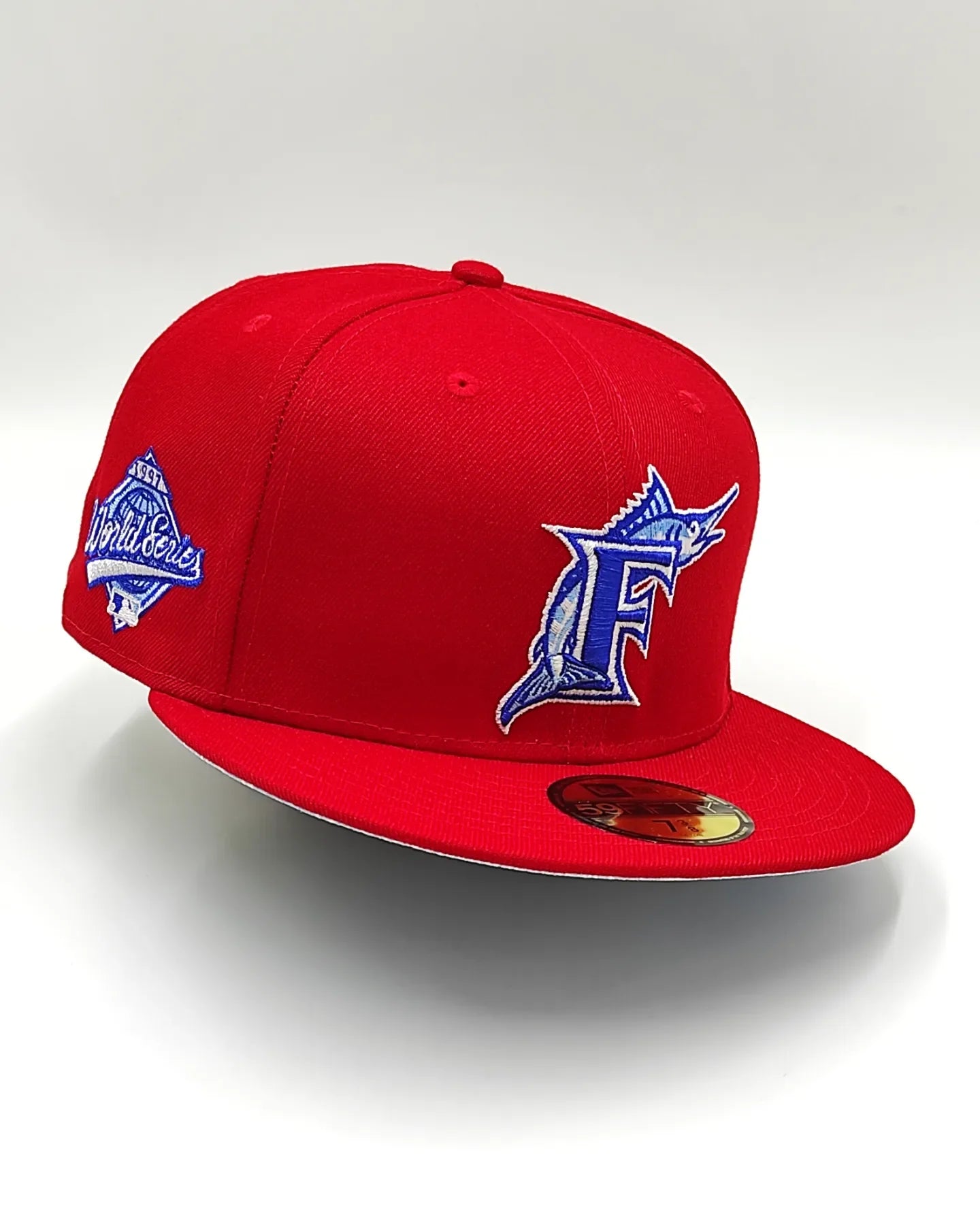 Gorra ajustada New Era Florida Marlins City Paisley Edition 59Fifty Serie Mundial 1997