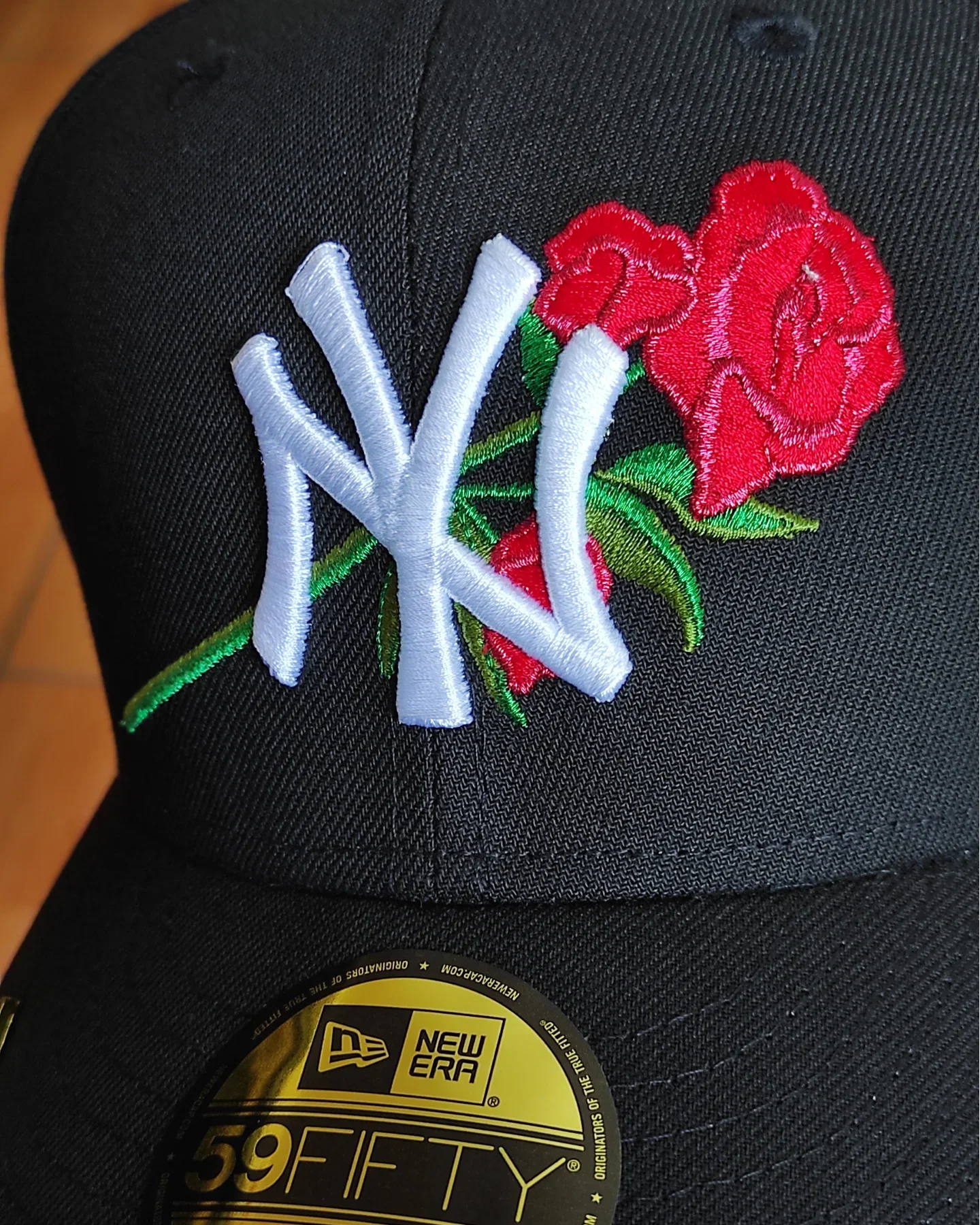 Gorra ajustada New Era New York Yankees World Series 1999 Black Rose Edition 59Fifty