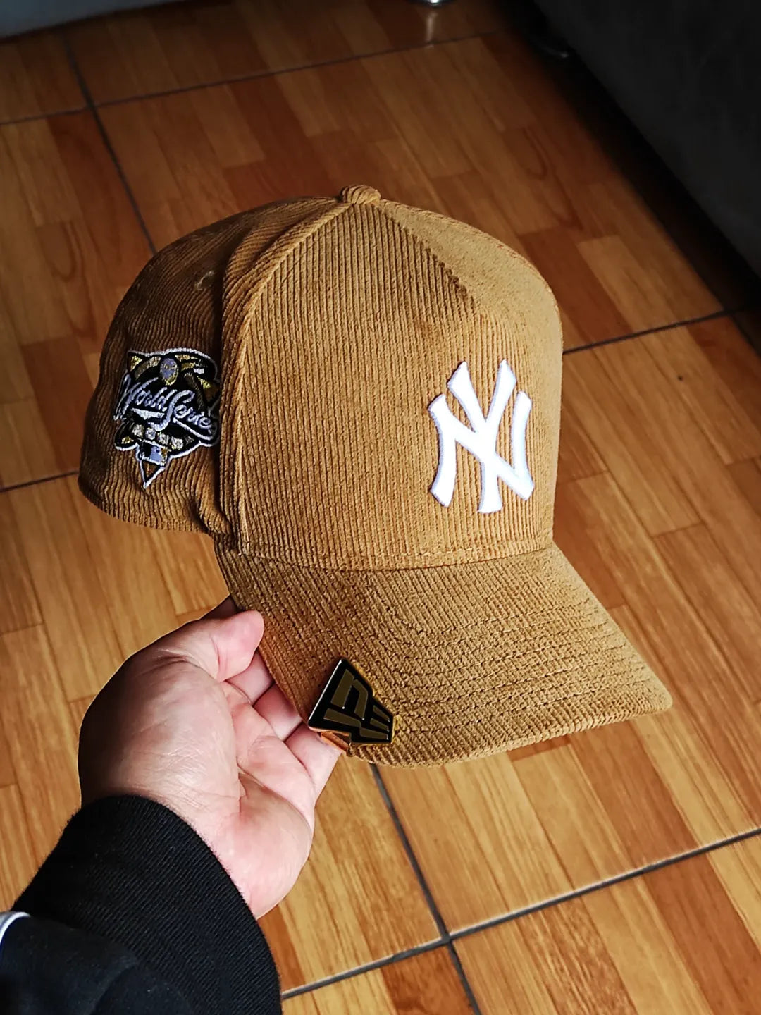 NewEra New York Yankees World Series cord Kaki 9 forty aframe