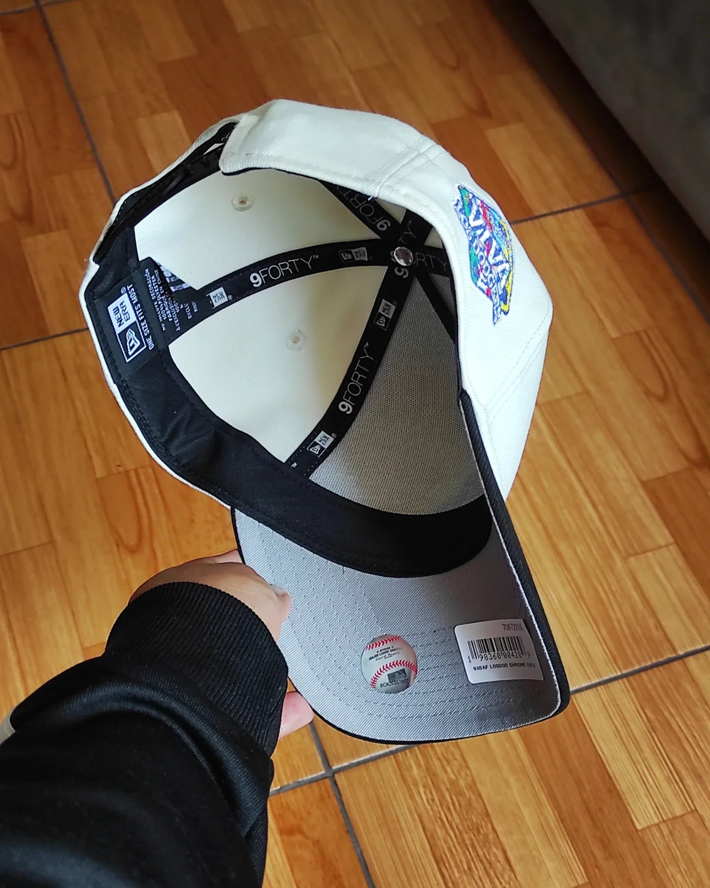 New Era Los Angeles Dodgers Chrome negro 9 FORTY A-FRAME