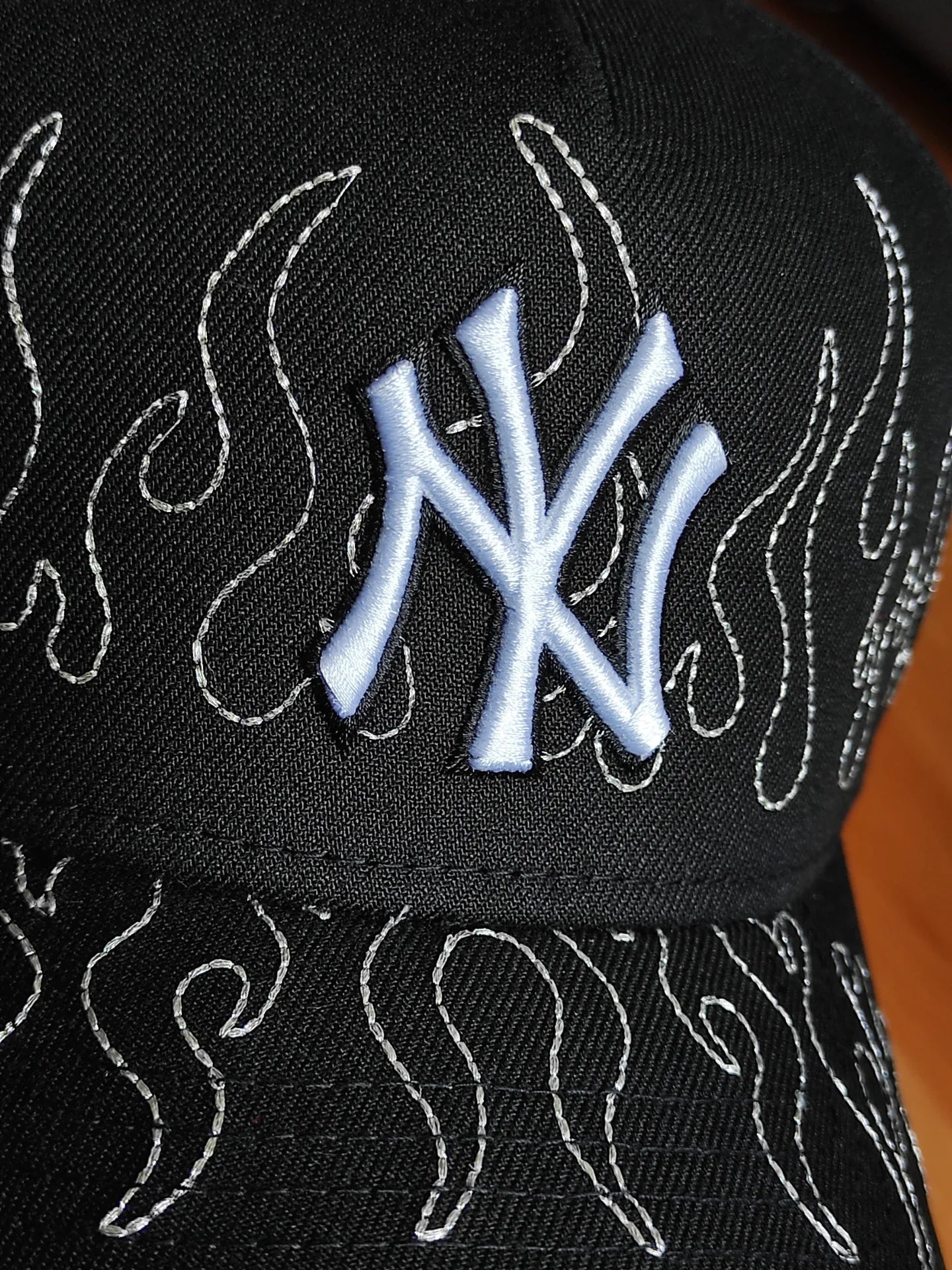New Era New York Yankees llama negra 9 FORTY A-FRAME