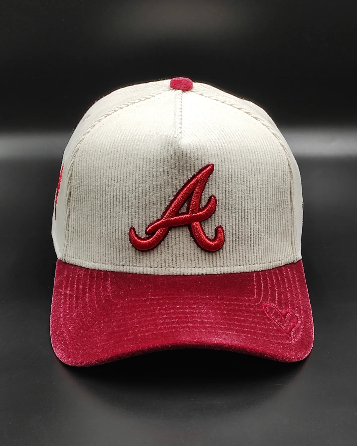 Gorra Newera Atlanta Braves Corduroy velvet 9 forty aframe Snapback