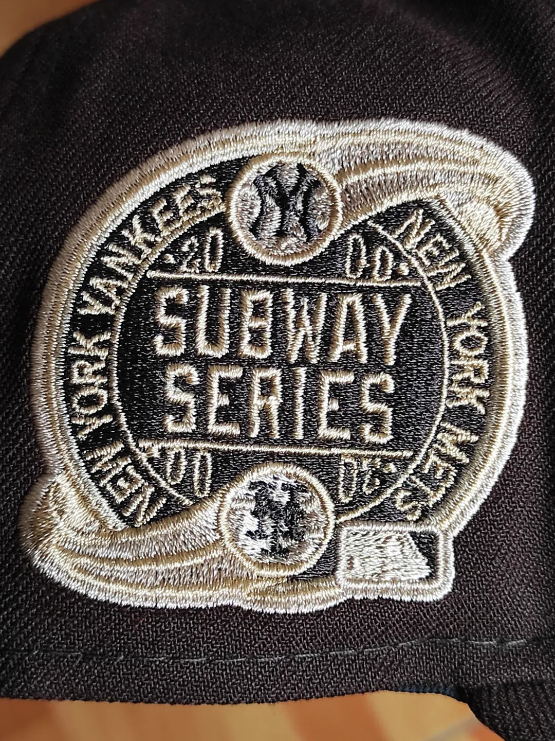 New Era New York Yankees Subway Series gorra snapback 9FIFTY marrón rosado
