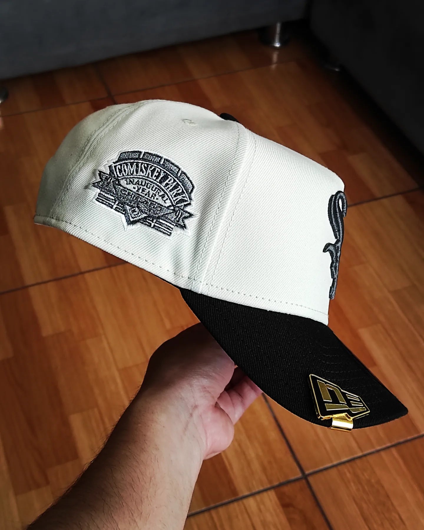 New Era Chicago White Sox año inaugural 1991 Chrome 9 FORTY AFRAME