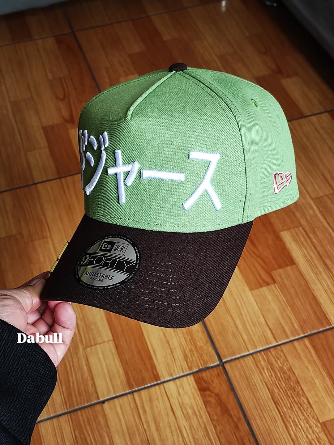 Gorra New Era Los Angeles Dodgers Tokyo Series matcha verde 9forty A-FRAME