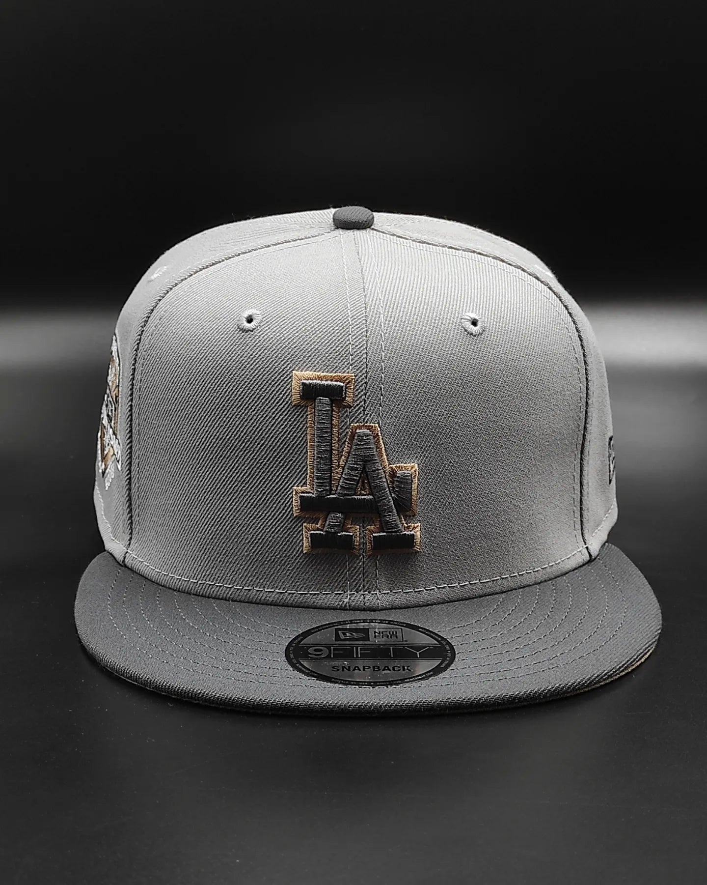 Gorra con cierre trasero 9 FIFTY Snapback, modelo New Era Los Angeles Dodgers 50 aniversario