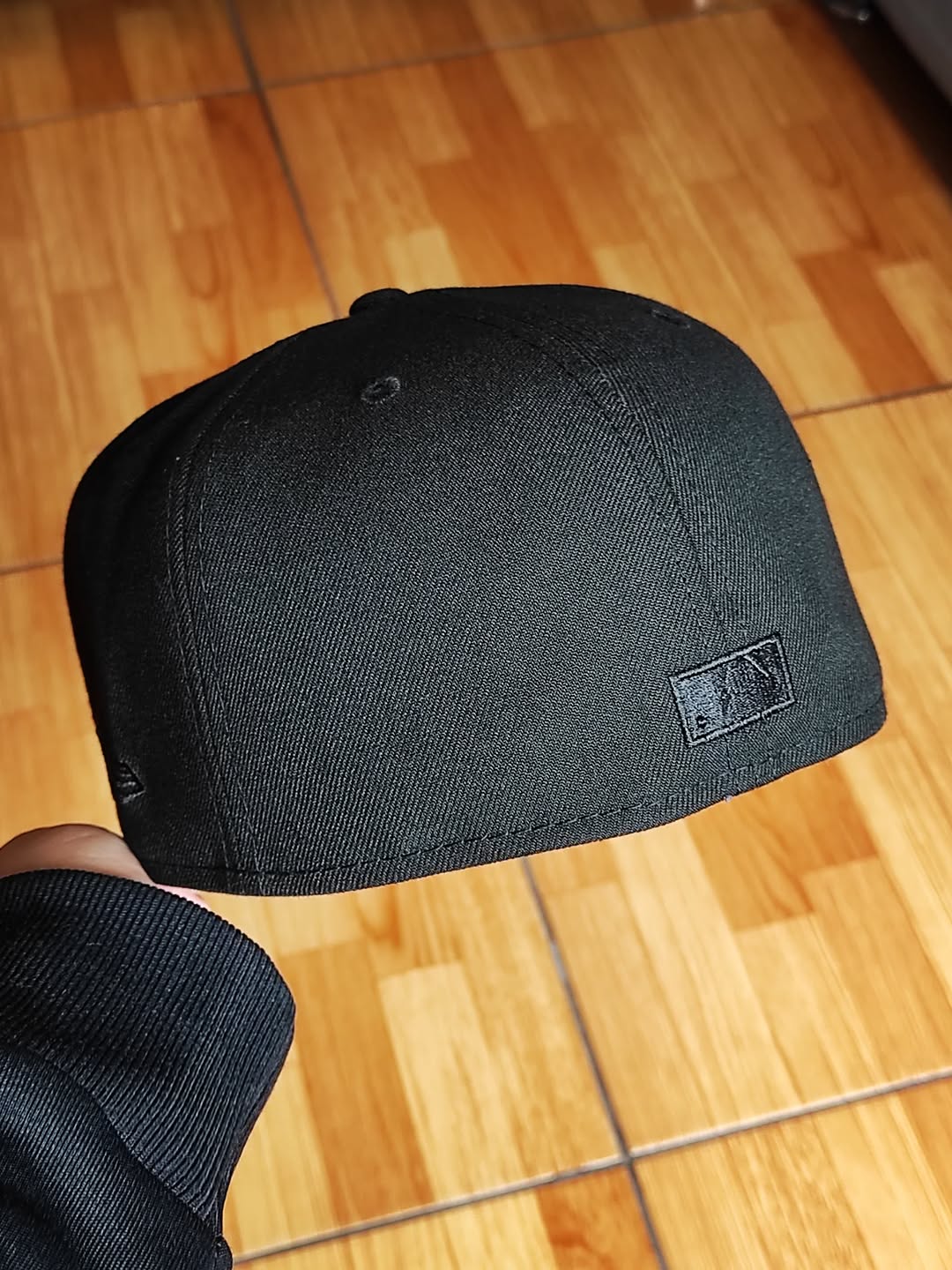 Gorra ajustada 59Fifty de los New Era Los Angeles Dodgers 40 Aniversario Edición Black Out Roja
