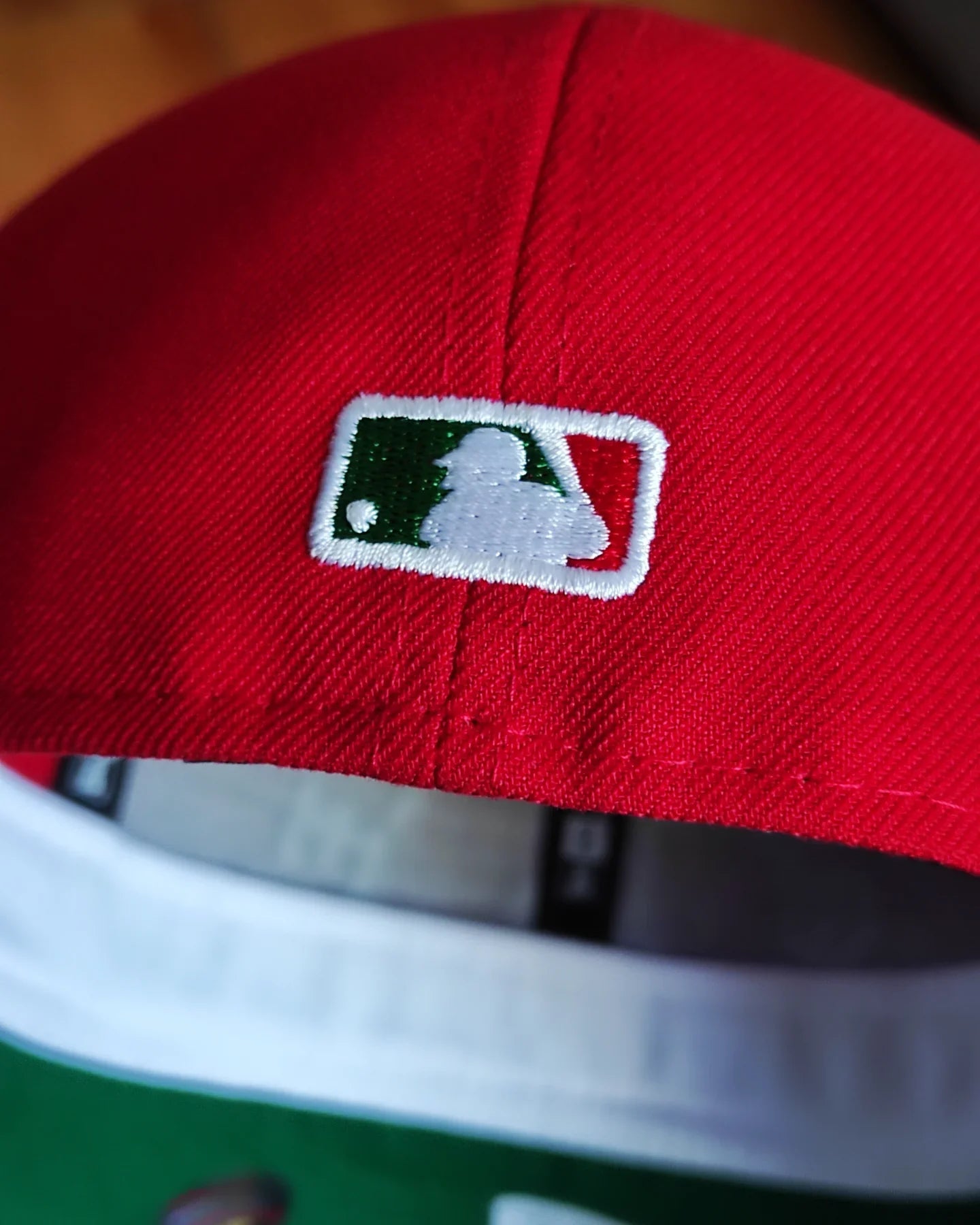 Gorra ajustada New Era Los Angeles Dodgers Viva Roja edición 59fifty