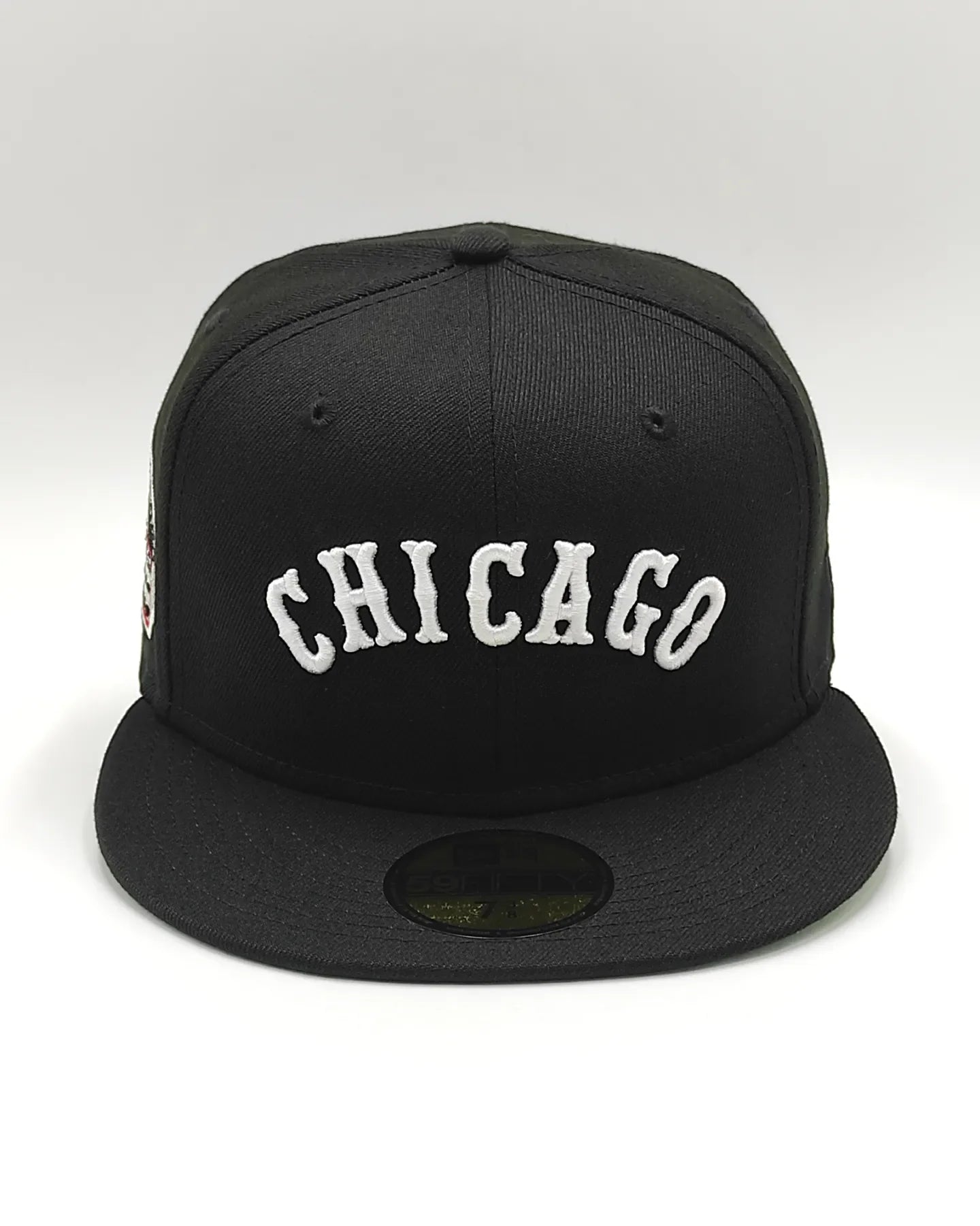 Gorra ajustada 59fifty New Era Chicago White Sox Comiskey Park edición retro negra