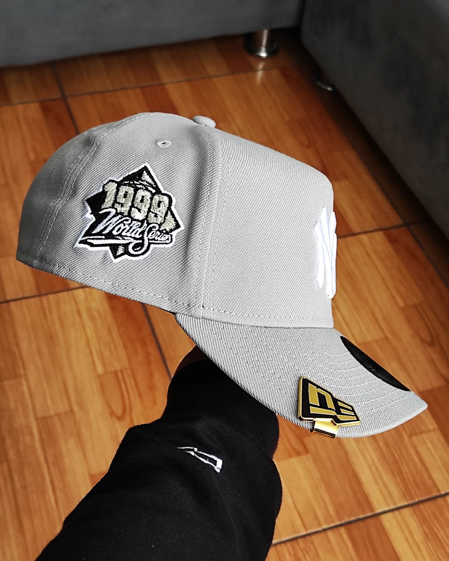 Gorra New Era New York Yankees World Series 1996 Plomo 9FORTY AFRAME
