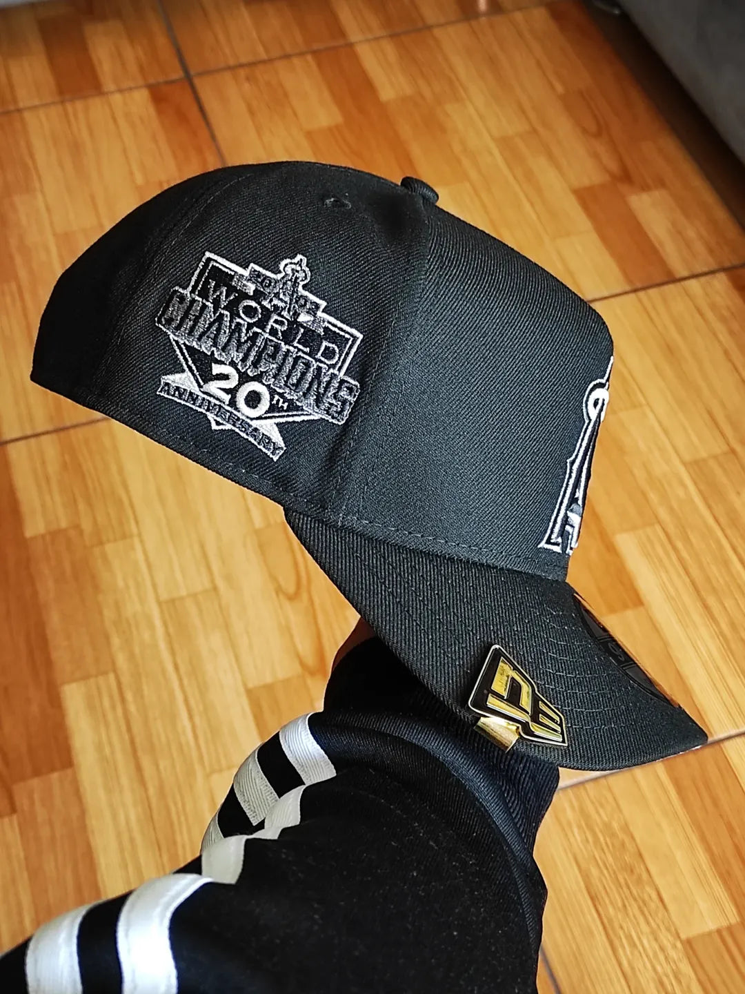 Gorra New Era Anaheim Angels Campeones Mundiales 9FIFTY AFRAME
