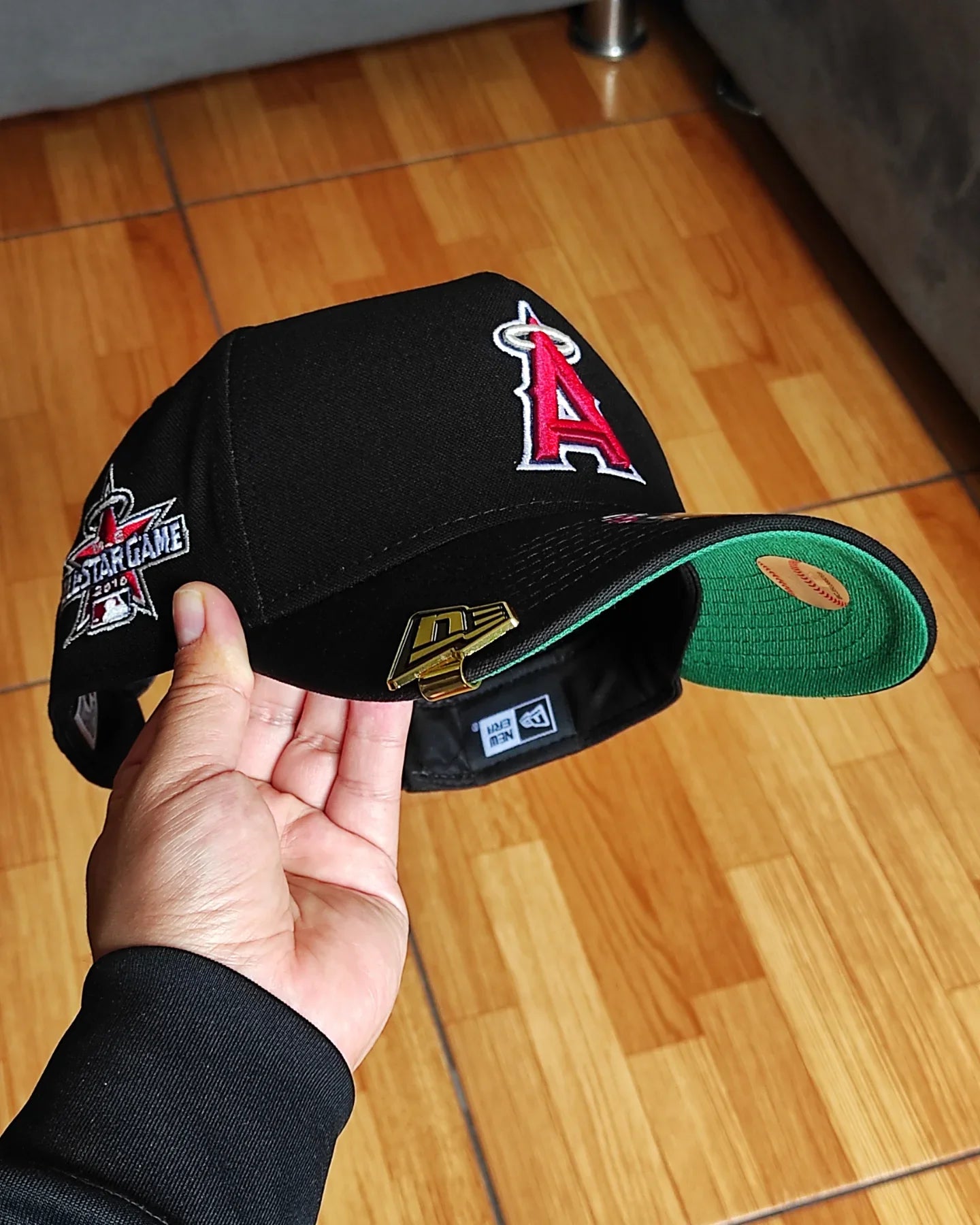 New Era Anaheim Angels All Star Game 2010 negra 9 FORTY A-FRAME