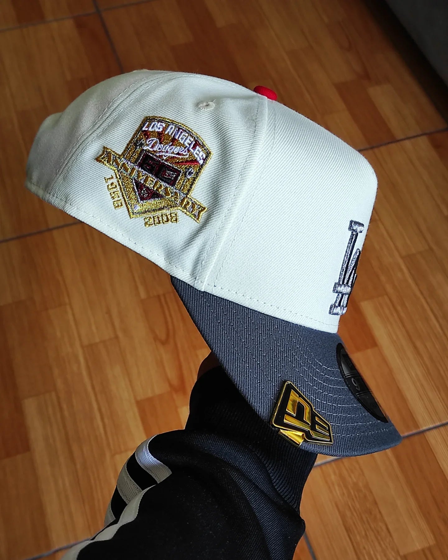 Los Angeles Dodgers 🌴 50 aniversario de dos tonos New Era 9Fifty A-Frame Snapback