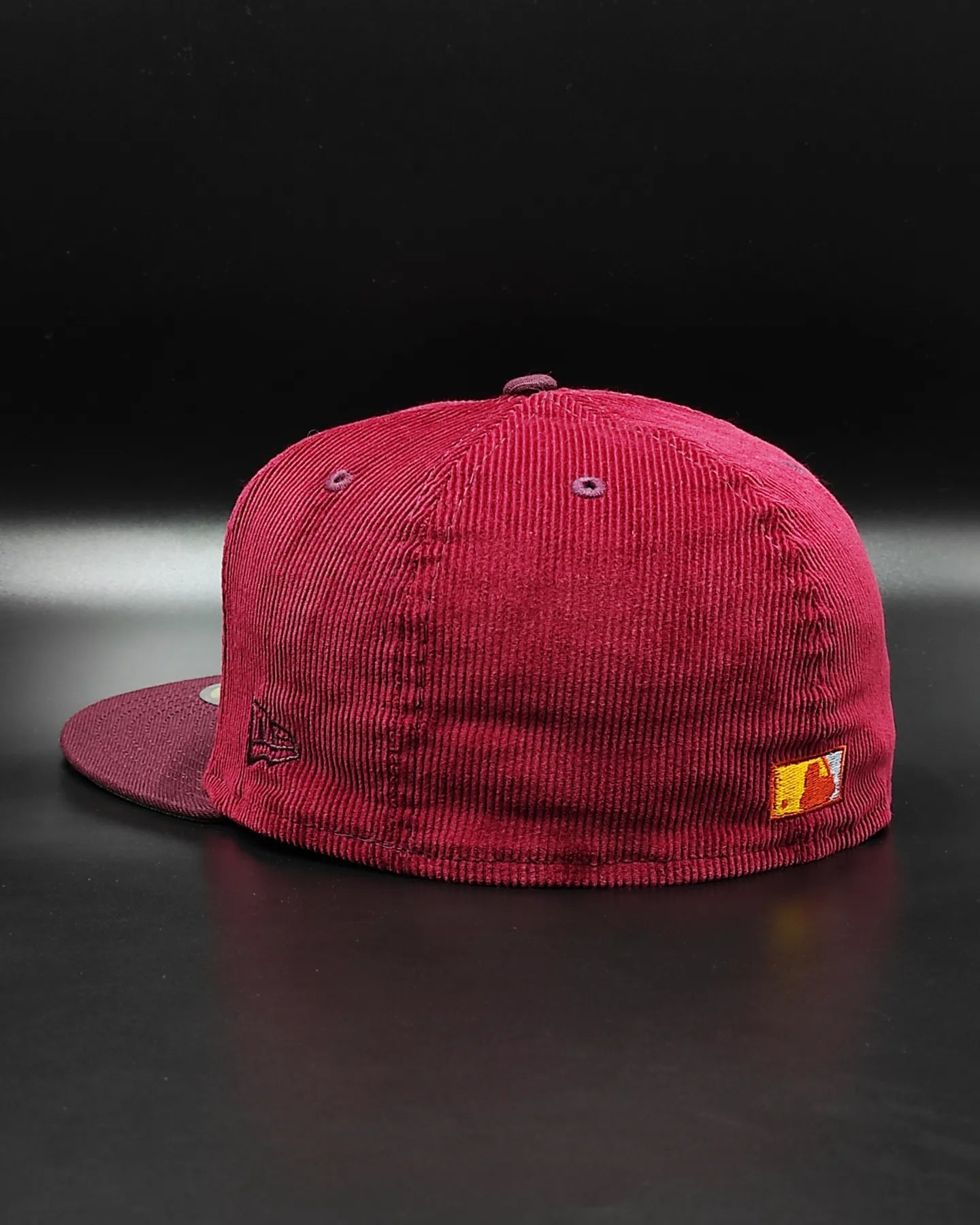 Gorra New Era 59fifty cord dream Los Angeles Dodgers 50th Anniversary Stadium Patch - Granate