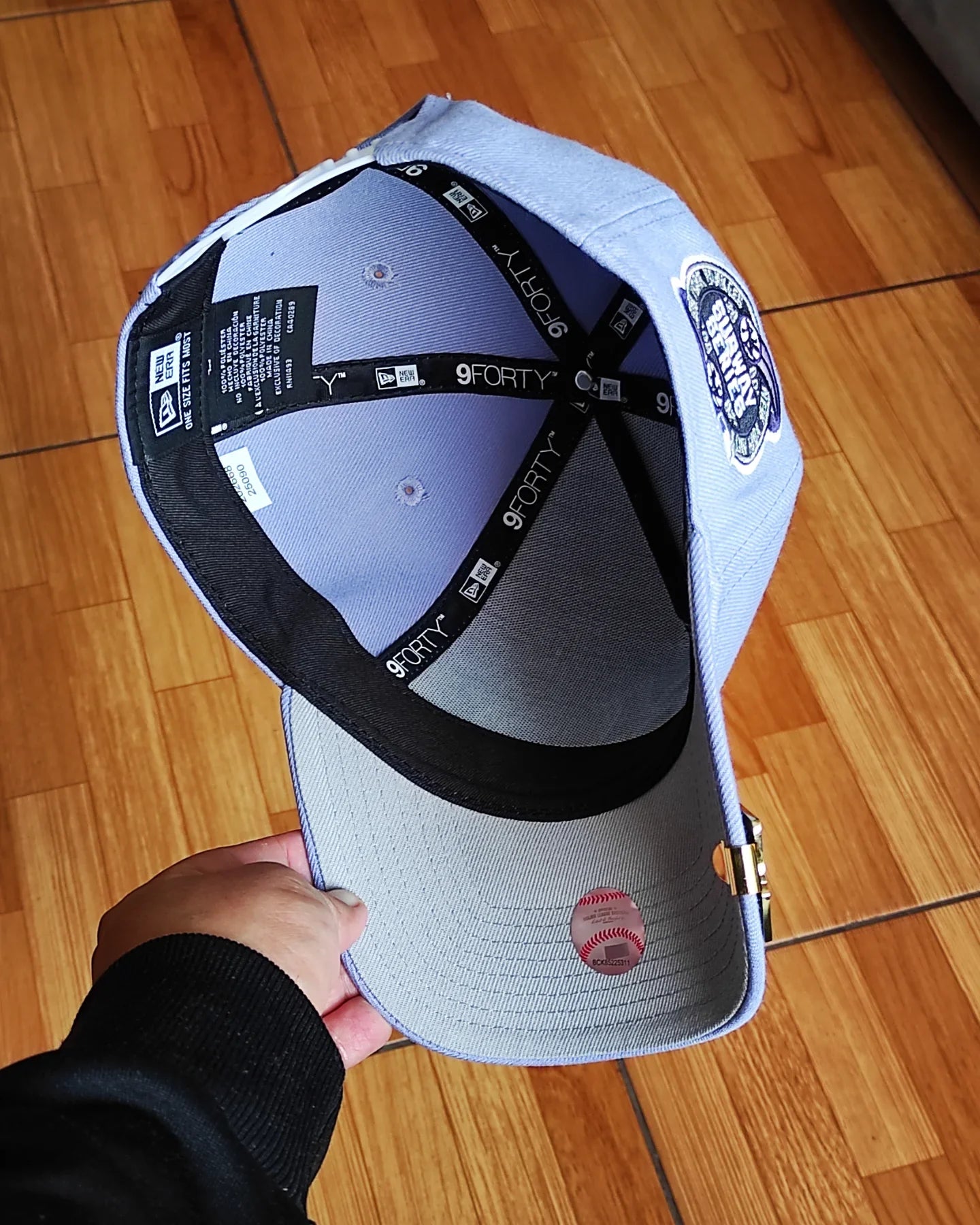 New Era New York Yankees 🗽 Serie del metro lavanda 9forty A-frame