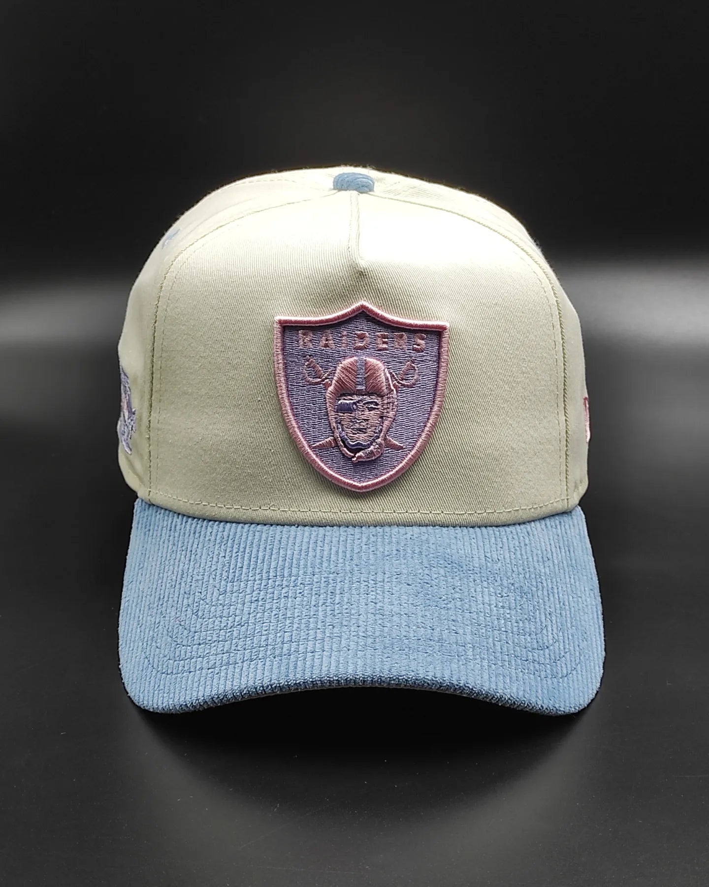 Gorra Snapback A-Frame 9FORTY 'Corduroy' de los Oakland Raiders de New Era
