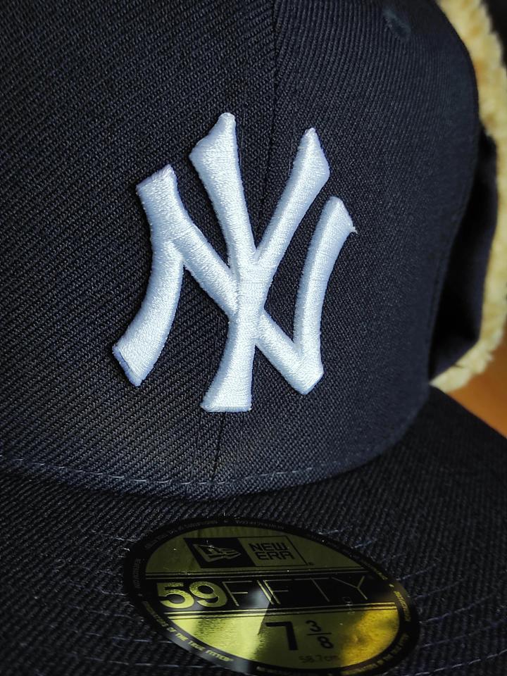 New York Yankees 96 World Series Dogear New Era 59Fifty Ajustada - Azul marino, Blanco, Gris