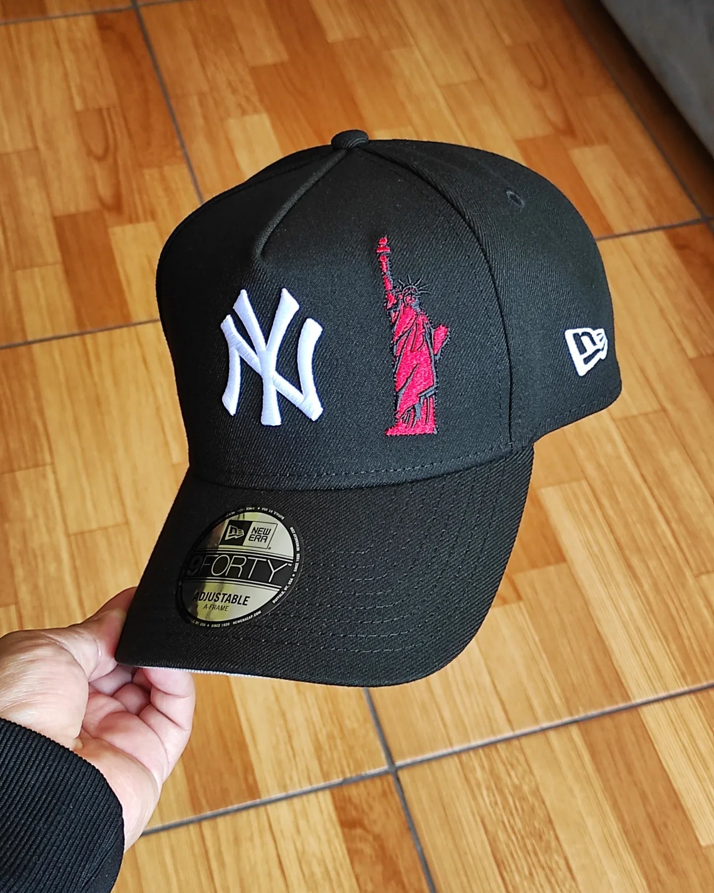 New Era New York Yankees liberty 🗽serie mundial 1999 EDICIÓN negra 9FORTY A-FRAME