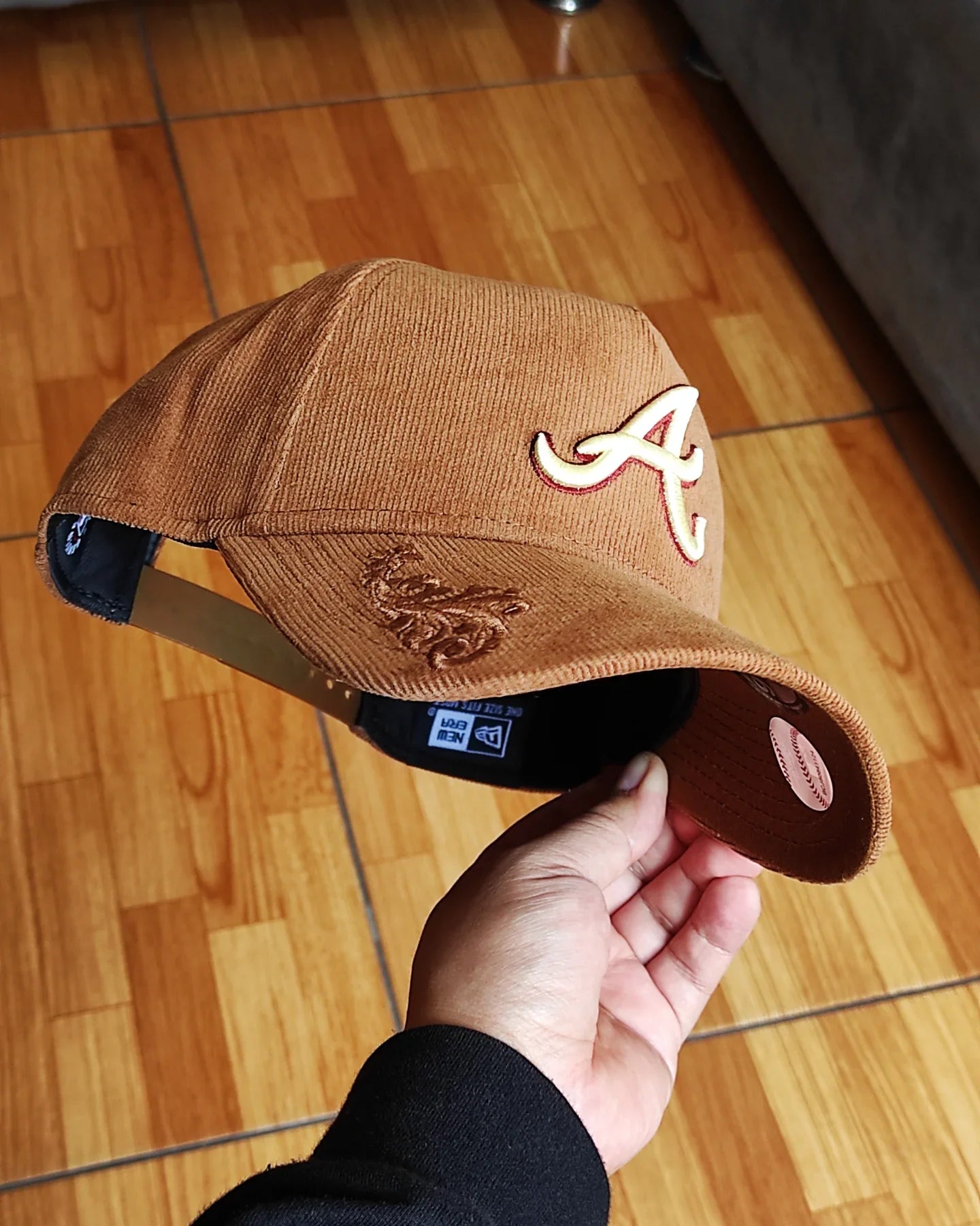 New Era Atlanta Braves Ornamental 9FORTY A-Frame Collection
