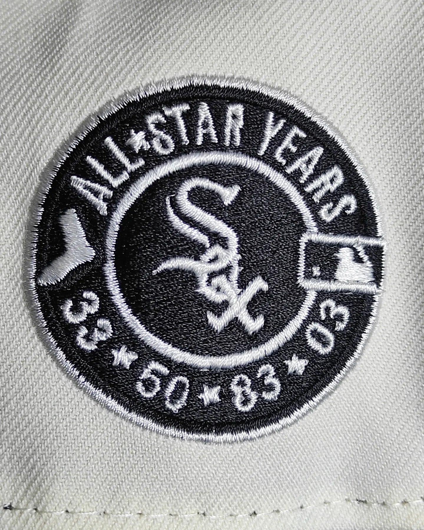 New Era Chicago White Sox Chrome negro 9 FORTY A-FRAME