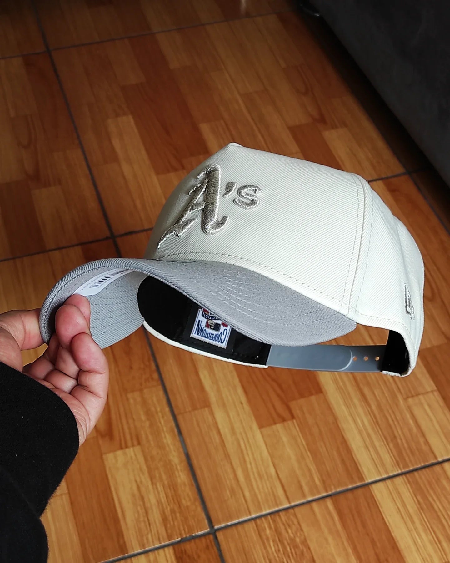 Gorra New Era Oakland Athletics World Series 1989 Metallic Chrome Two Tone A Frame 9Forty Snapback