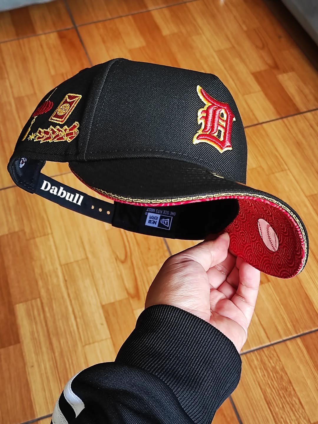 Gorra New Era Detroit Tigers'㊗' 9FORTY A-Frame Snapback