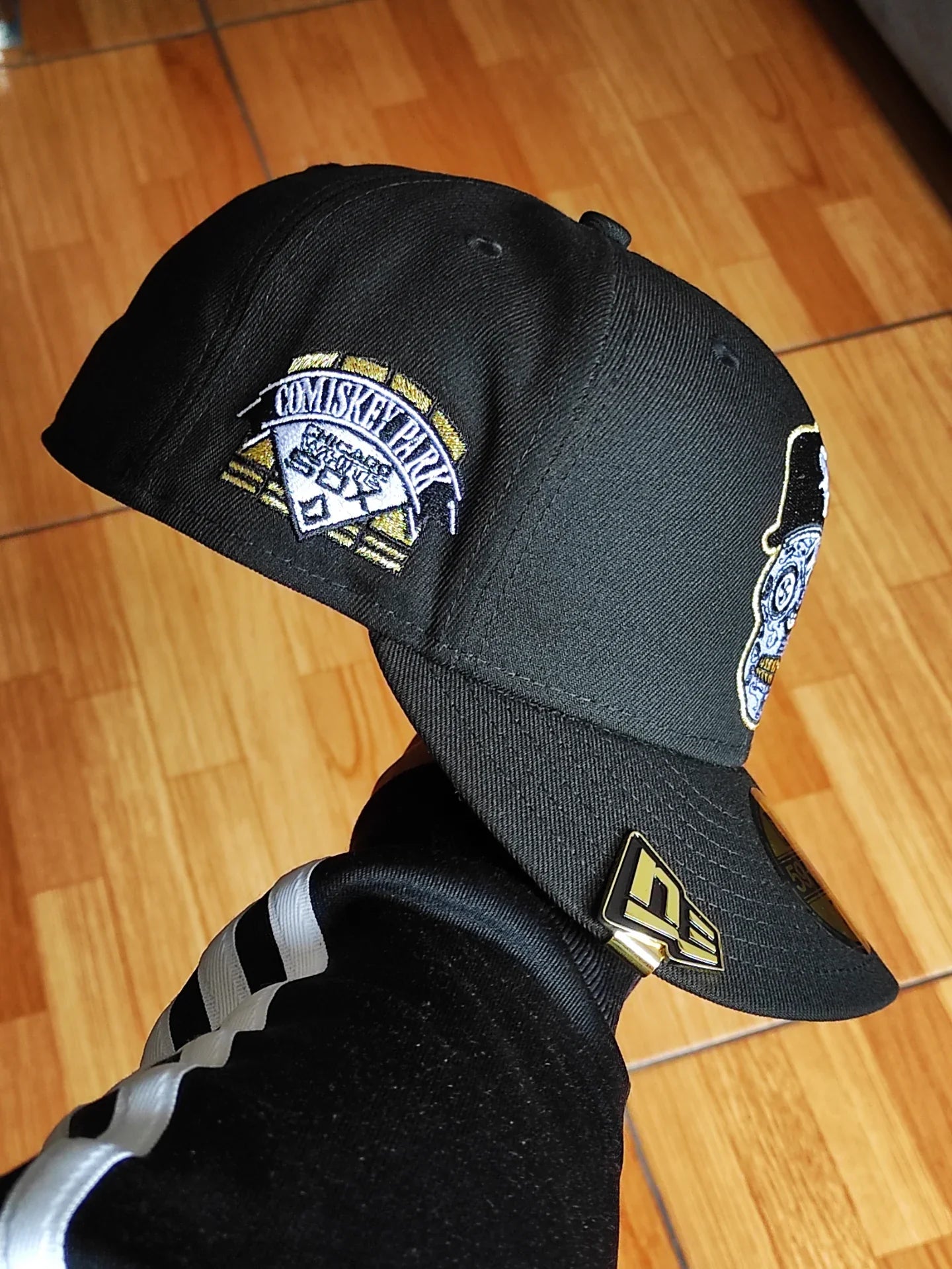 Gorra Ajustada 59Fifty New Era Chicago White Sox Skull Prime Comiskey Park Edition