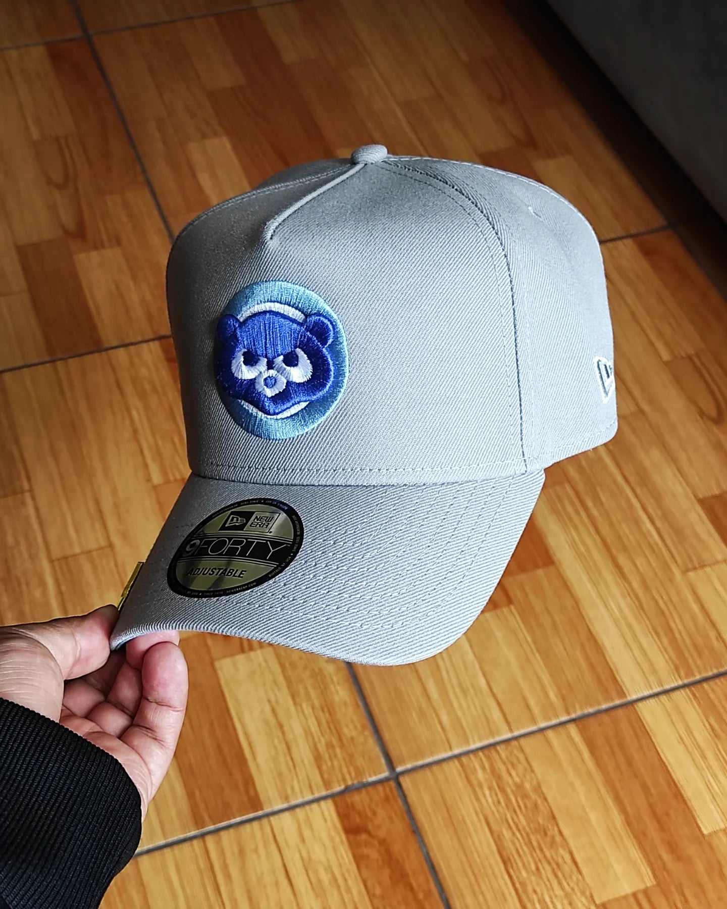 New Era Chicago Cubs 100 Aniversario Gris Helado 9FORTY A-FRAME