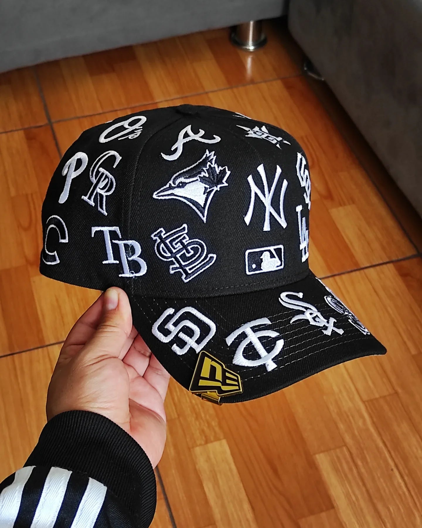 Gorra ajustable "All Over" 9FORTY A-Frame de MLB de New Era