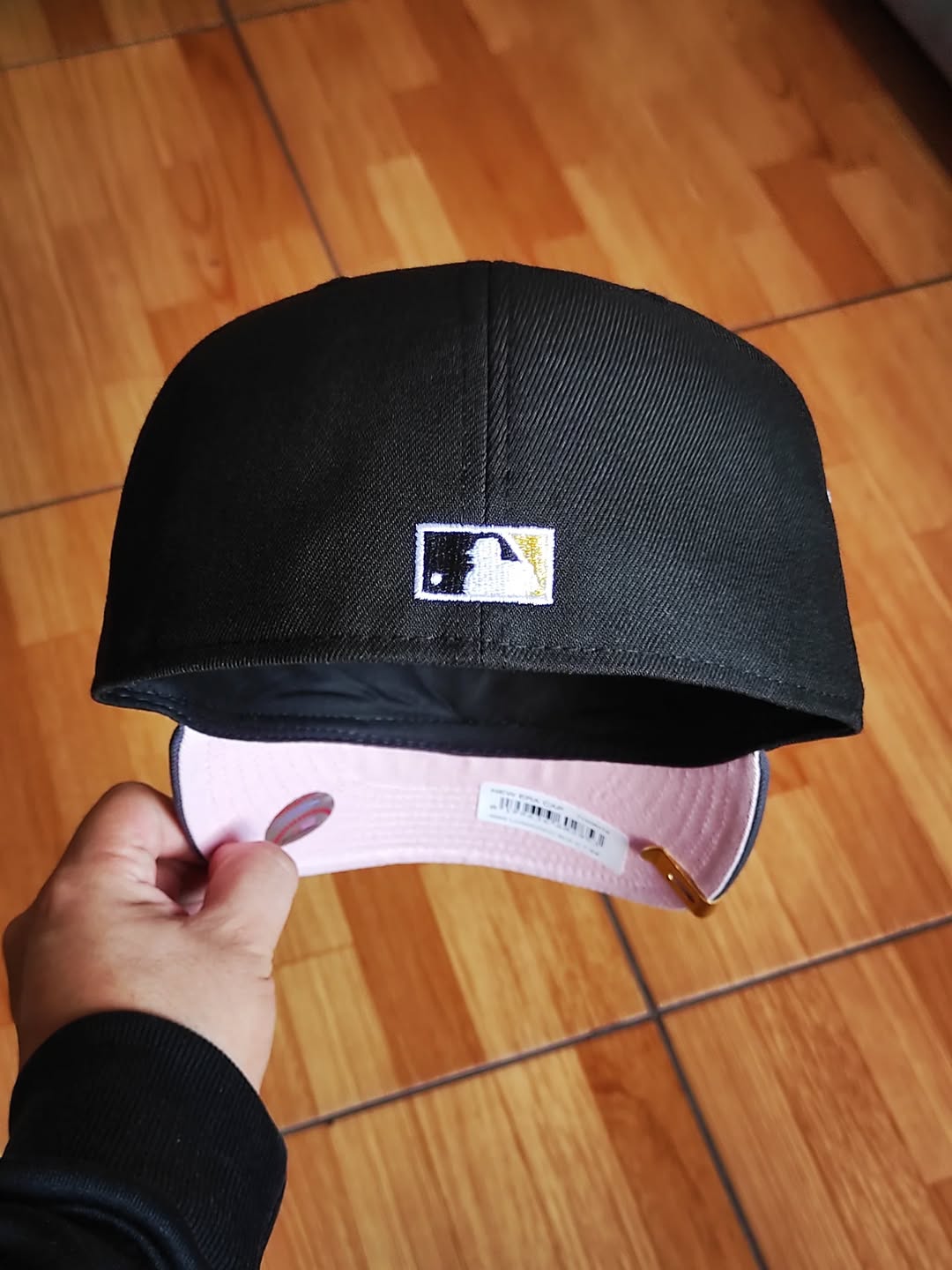 GORRA NEW ERA 59FIFTY LOS ANGELES DODGERS MLB NEGRA GRAFITO DOS TONOS UV ROSA