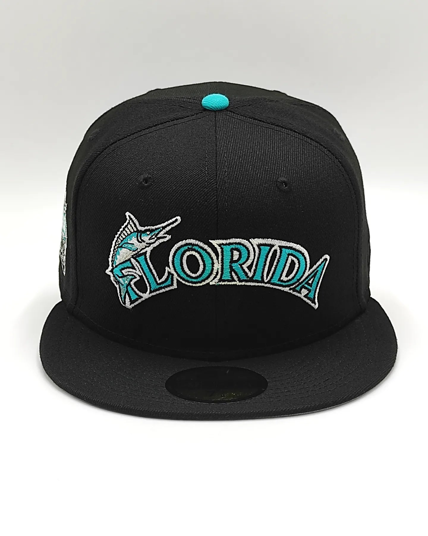 Gorra ajustada 59fifty New Era Florida Marlins año inaugural 1993 edición Prime negra