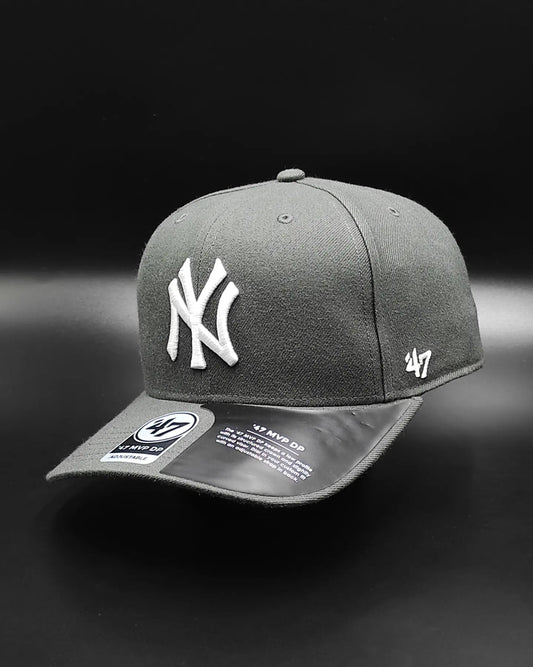 Gorra snapback 47brand New York Yankees Classic Cold Zone plomo
