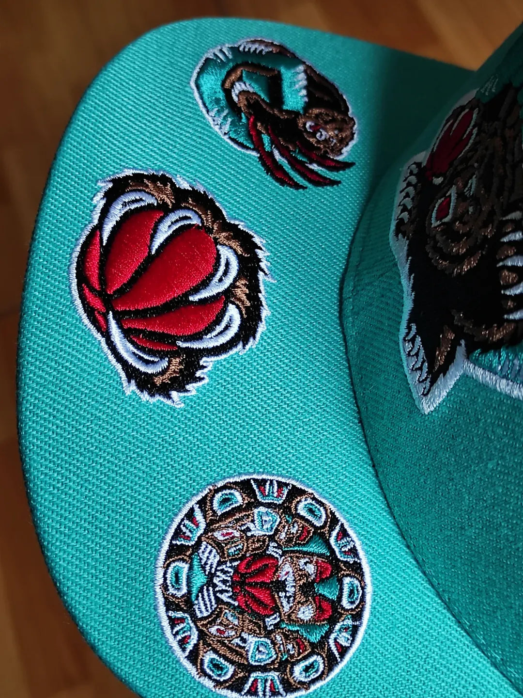 Gorra snapback Vancouver Grizzlies Mitchell & Ness NBA FRONT LOADED