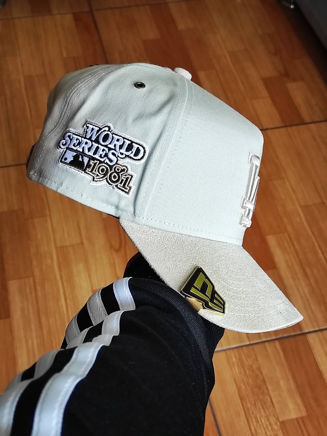 New Era 9FORTY A-Frame Strapback Los Angeles Dodgers "Cream"