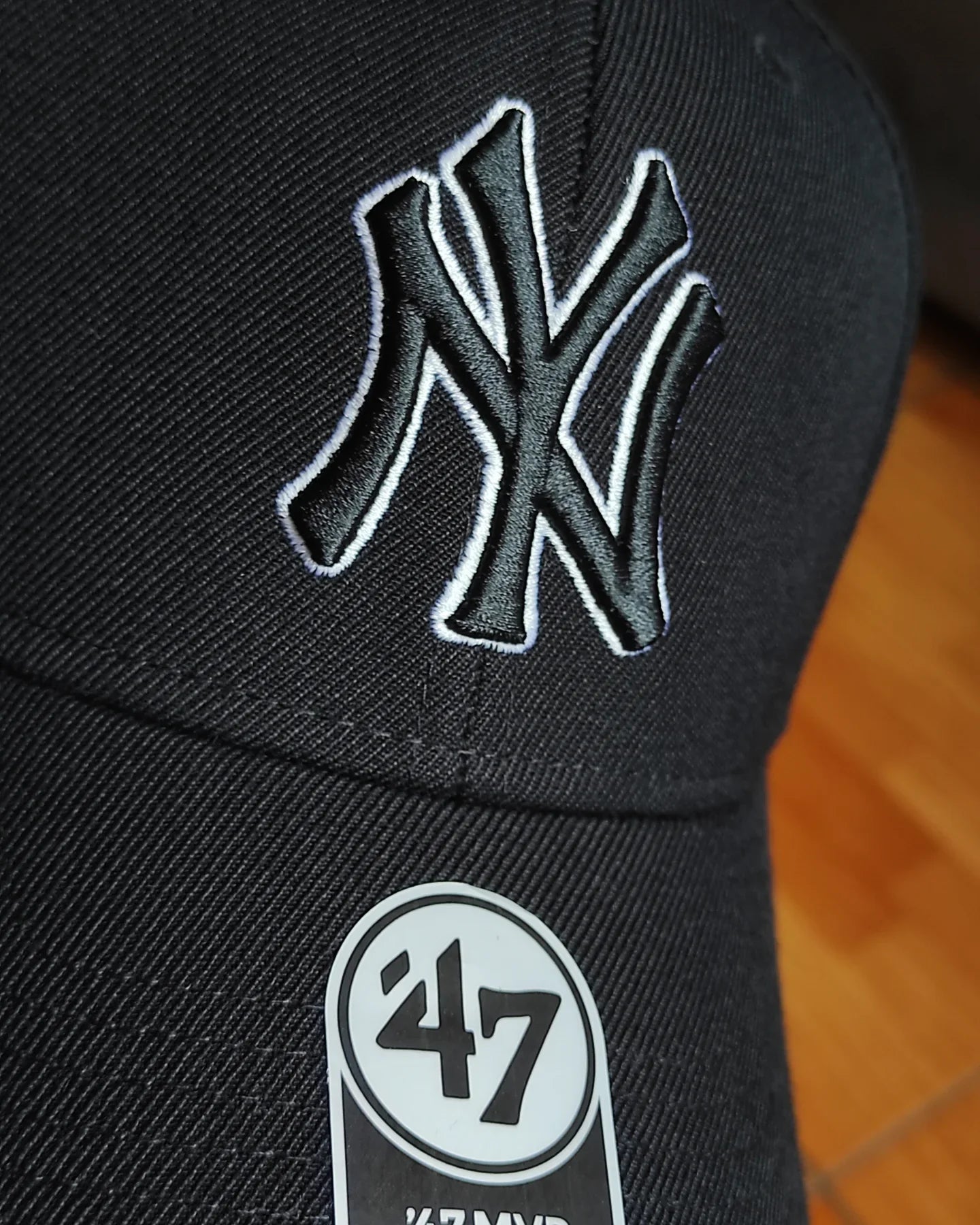 Gorra Snapback 47brand New York Yankees MVP negra