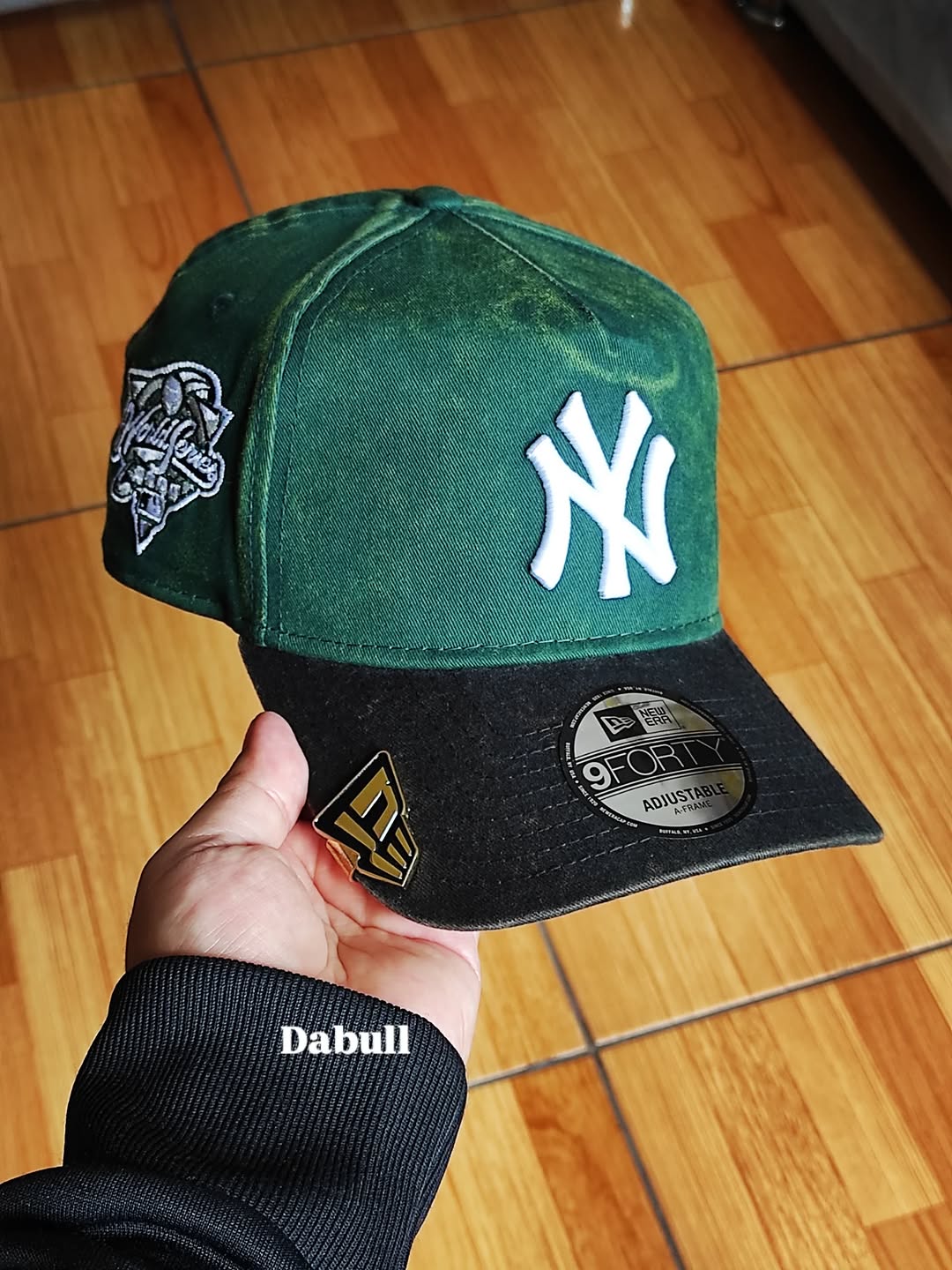 New era New York Yankees DENIM verde 9FORTY A-FRAME Snapback