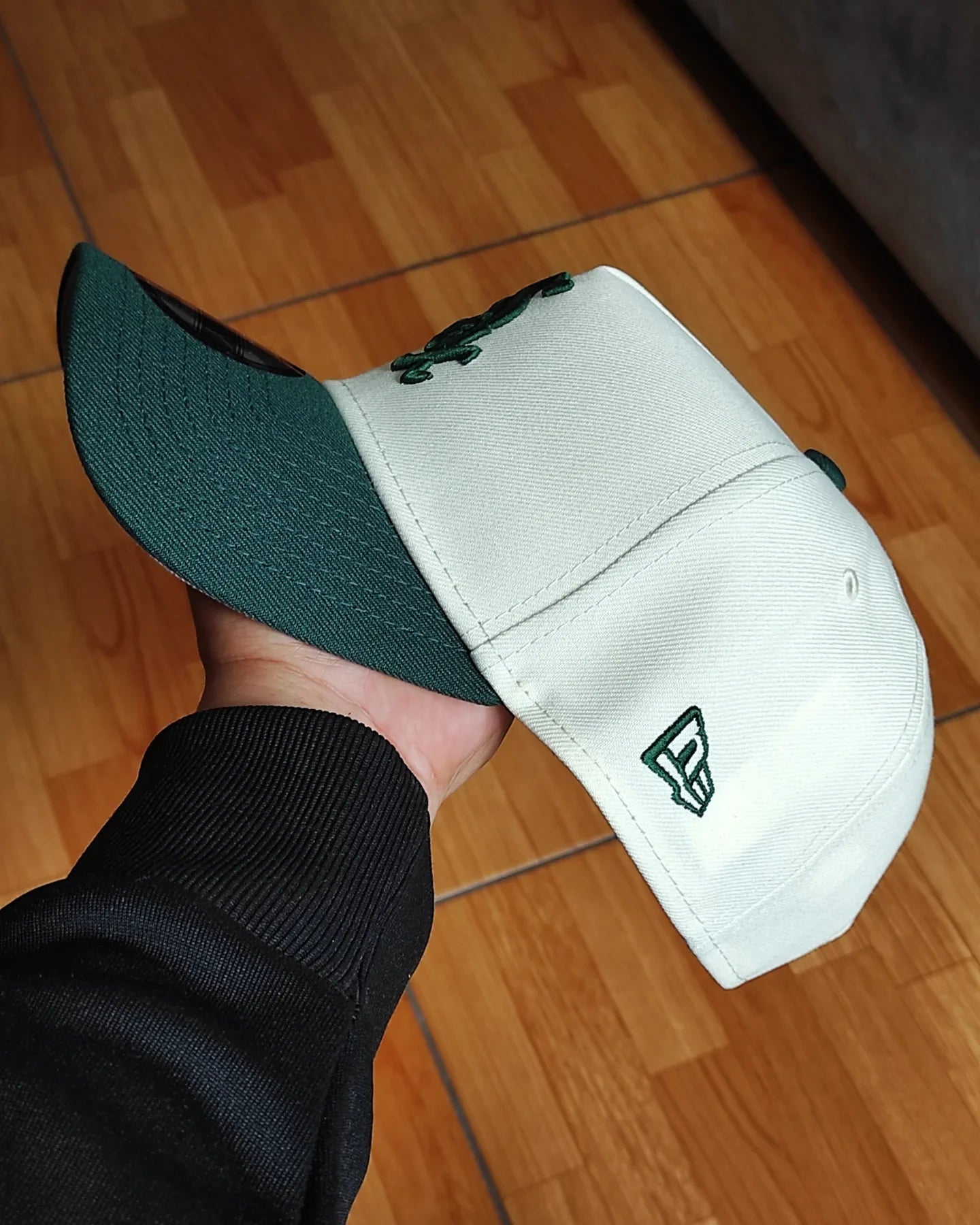 Gorra New Era Chicago White Sox Comiskey Chrome verde oscuro 9Forty Snapback