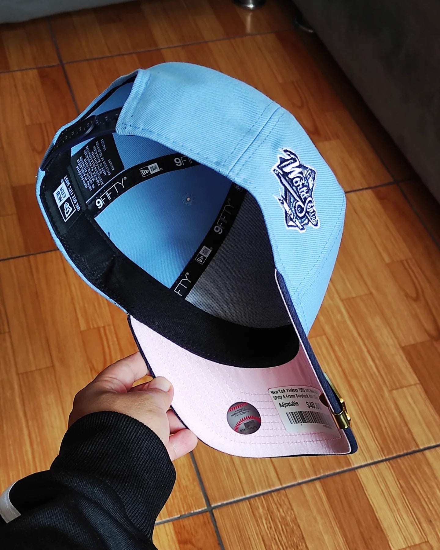 New Era New York Yankees Serie Mundial 1999 AZUL/Celeste Bicolor 9FIFTY A-FRAME Snapback