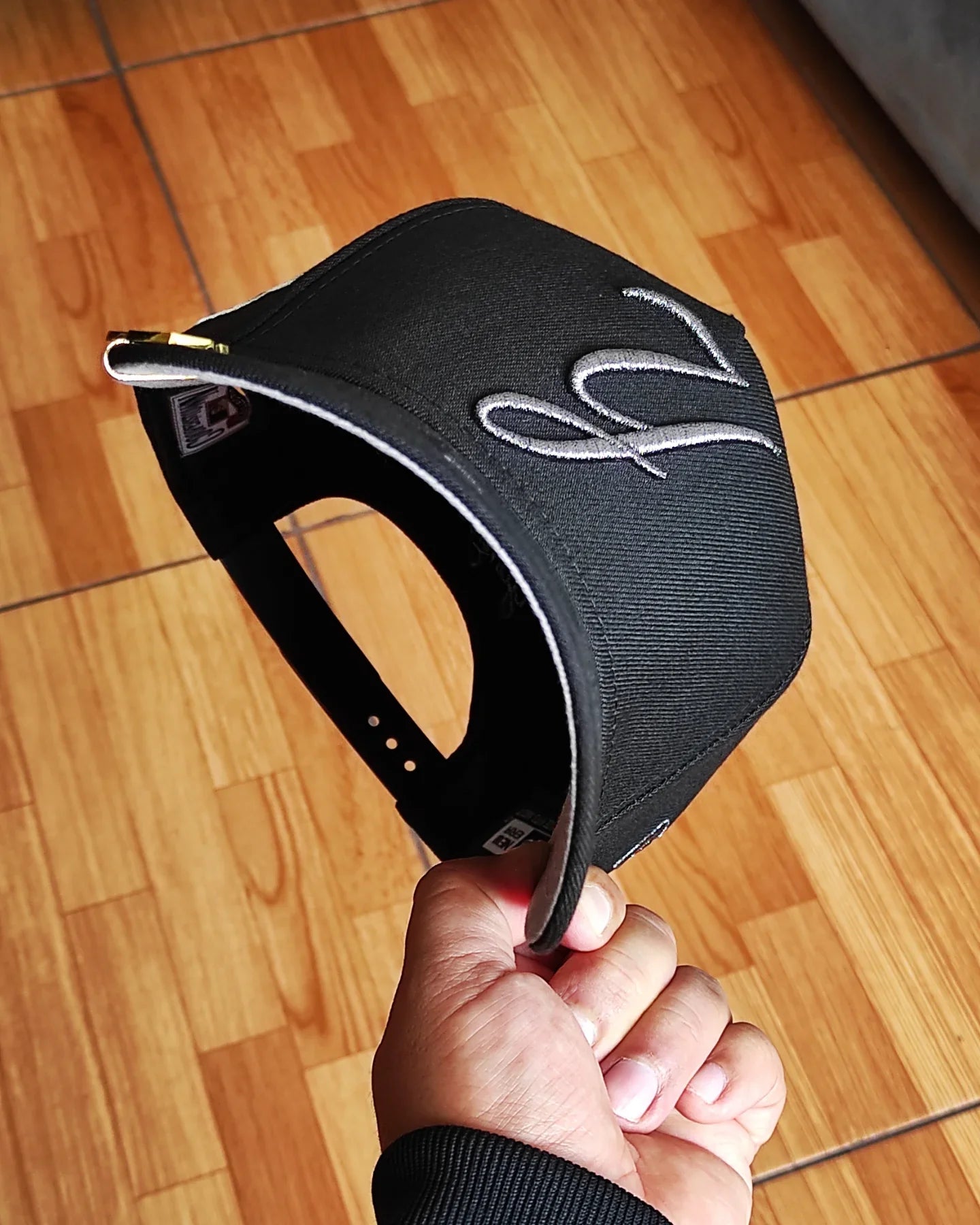 New Era Gorra Ajustable Negra New York Yankees World Series 1999 Liquid Titanium 9Forty A-Frame